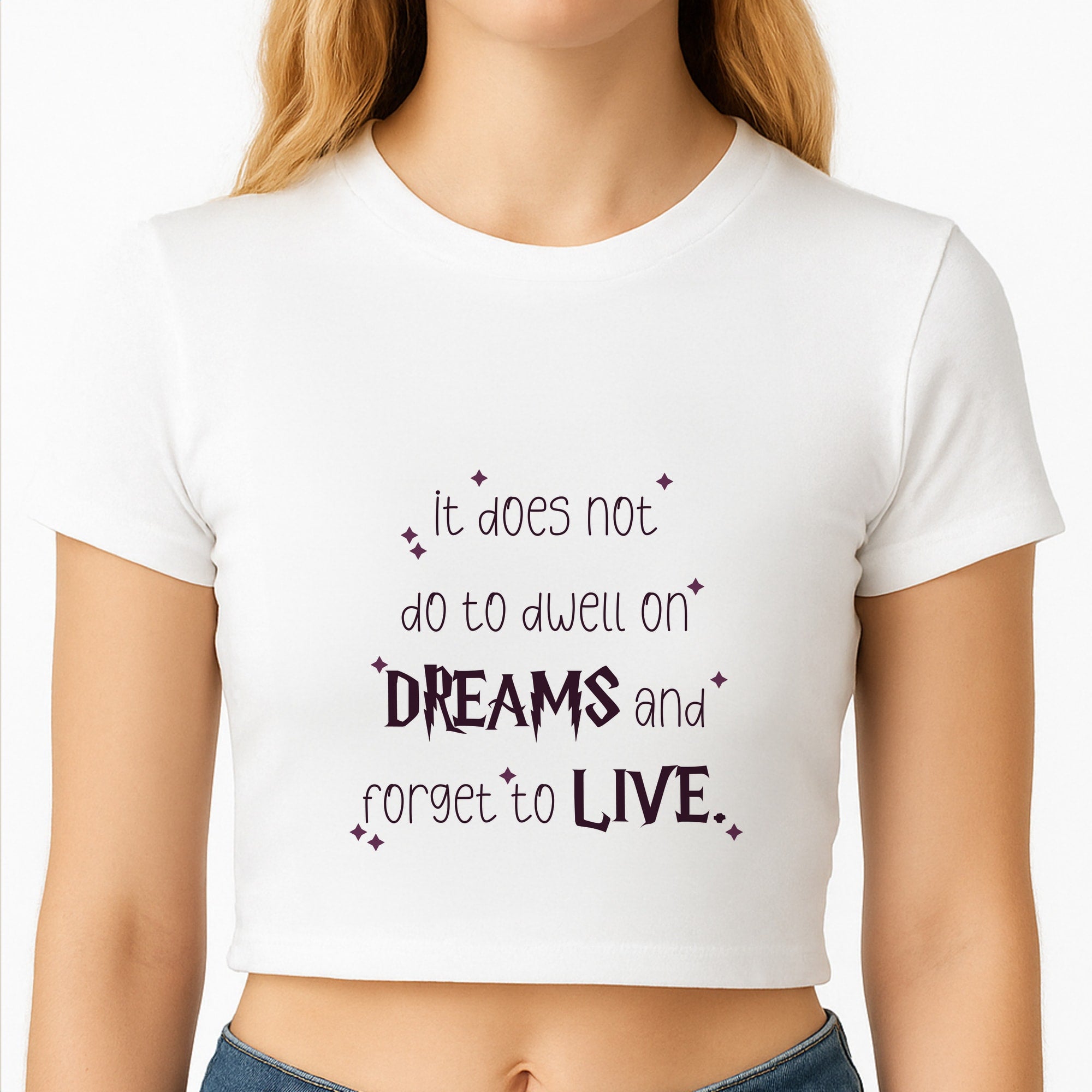 It Does Not To Dwell Crop Top