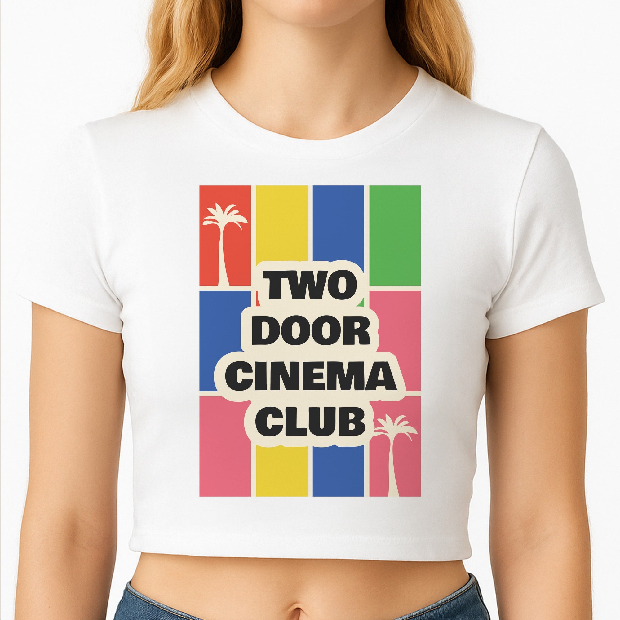 Two Door Cinema Club - Festival Crop Top