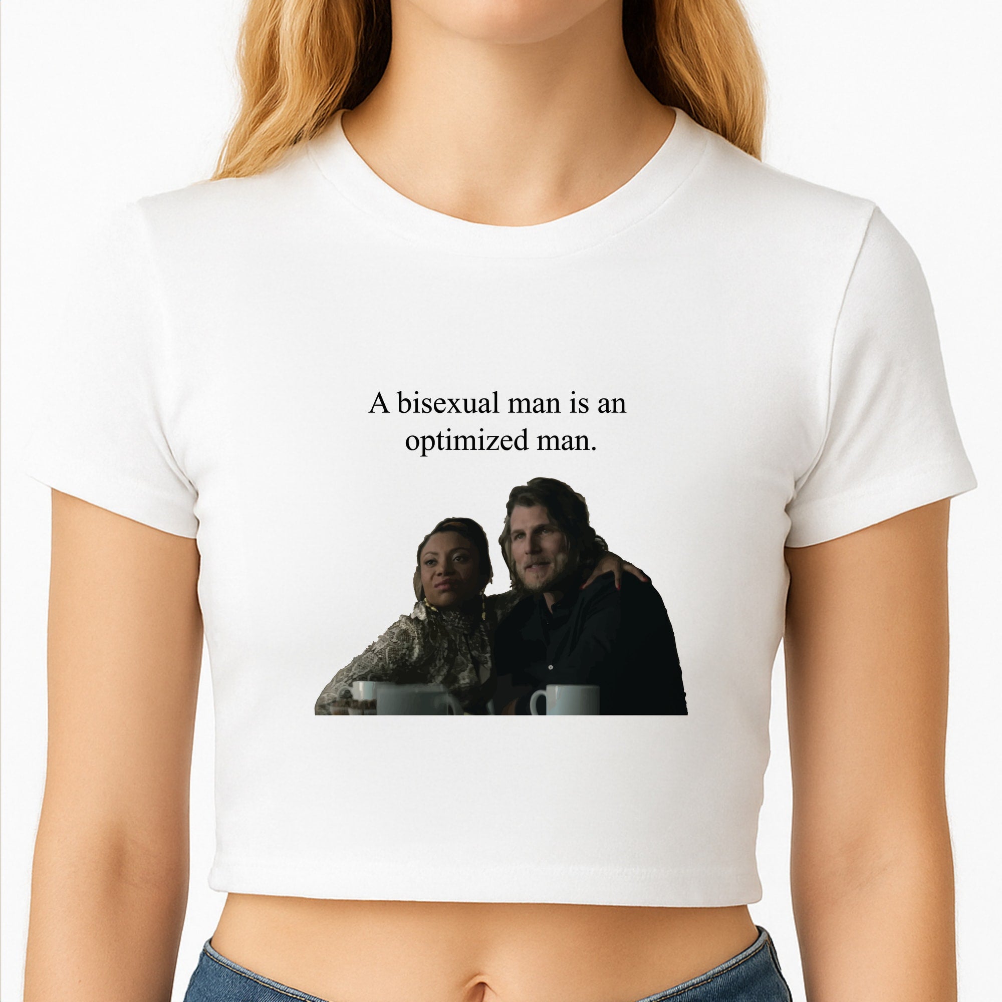 A Bisexual Man Crop Top
