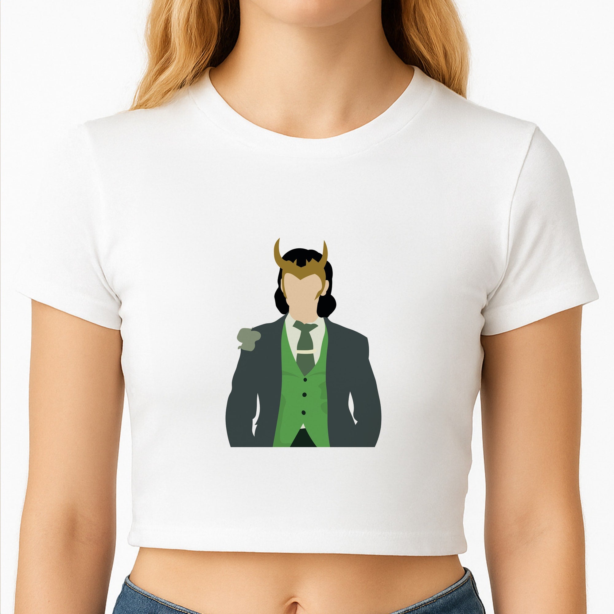 With Horns Crop Top