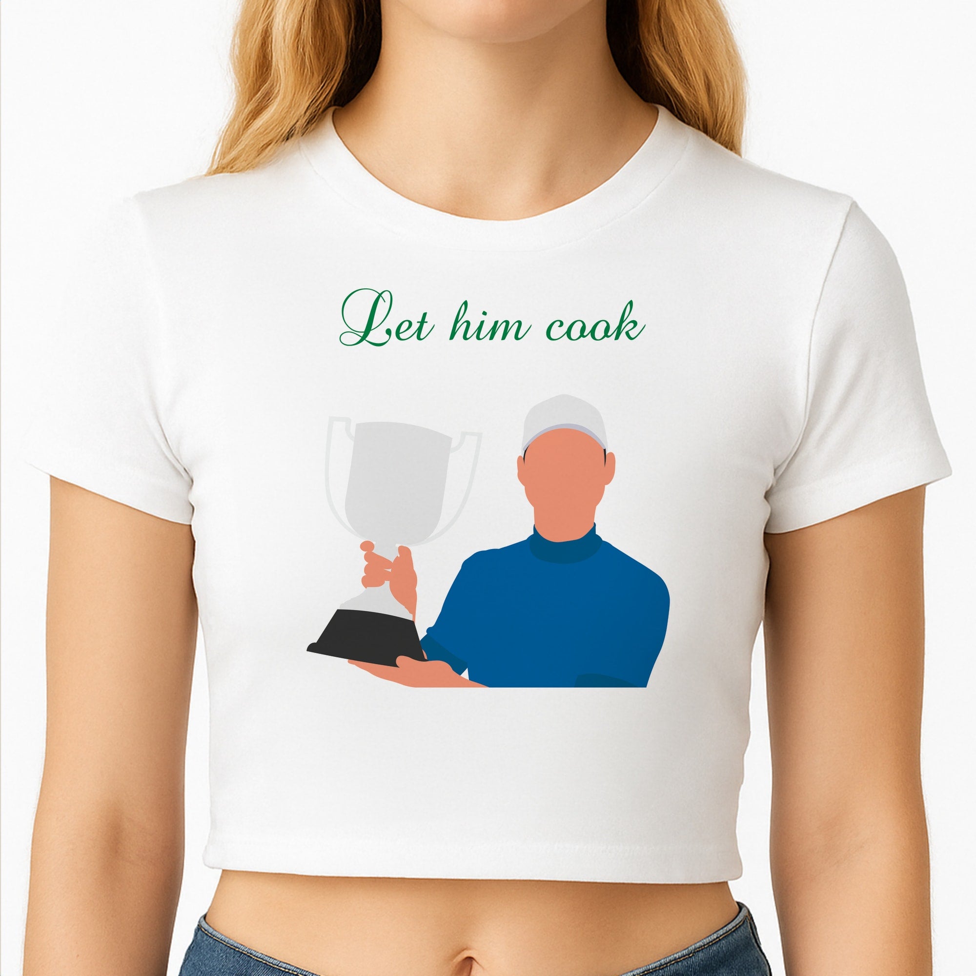 Let Him Cook Crop Top