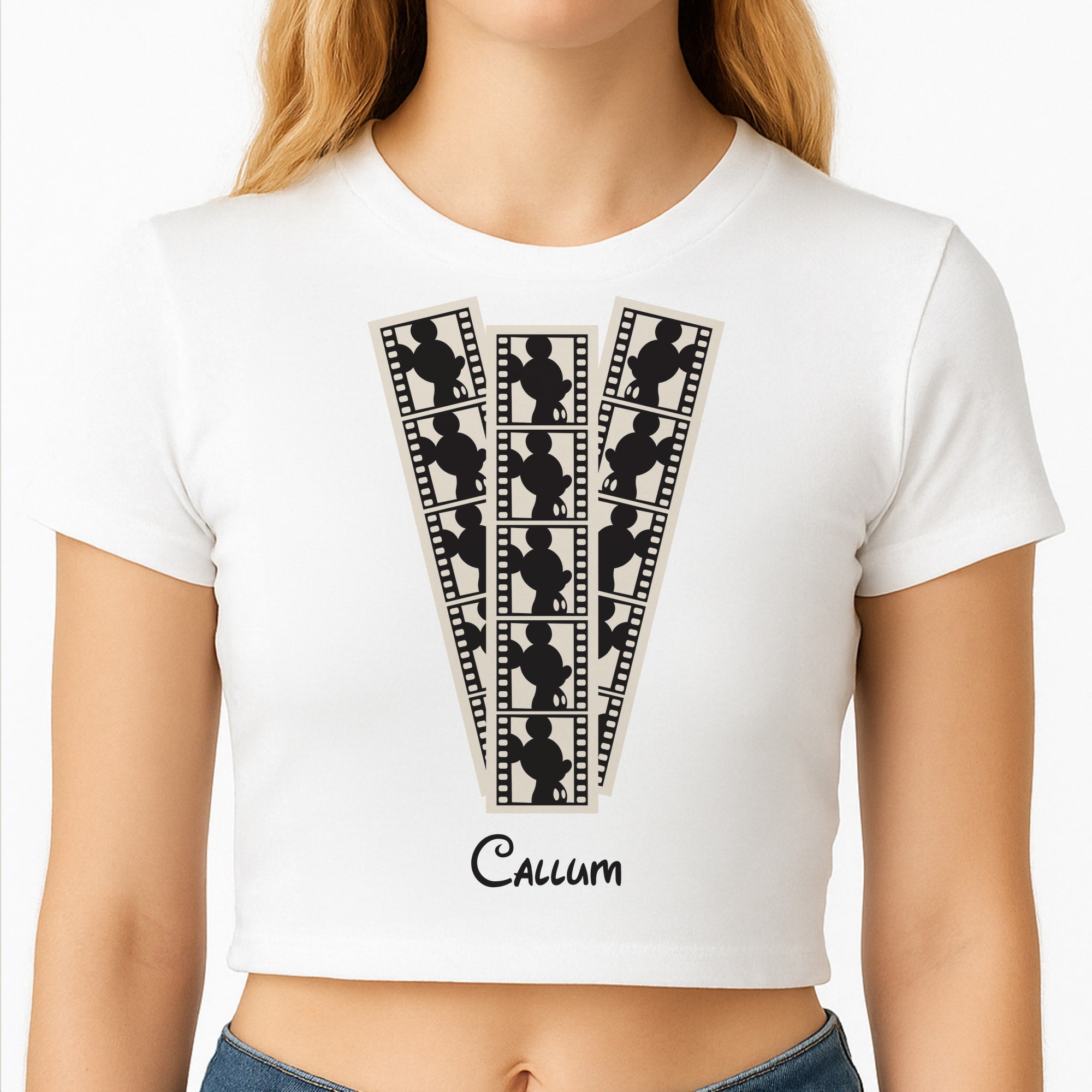 Micky Mouse - Personalised Fairytale Crop Top