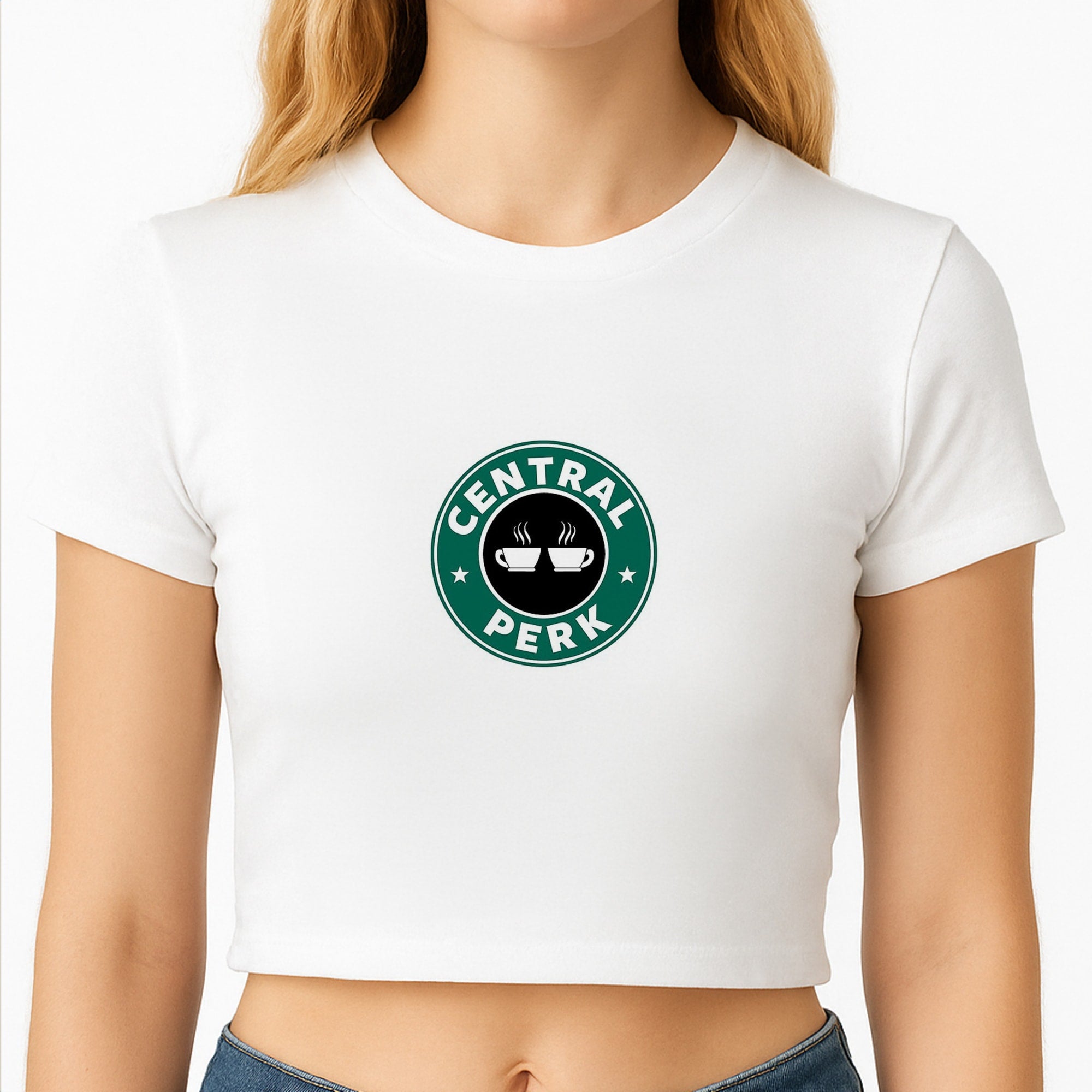 Central Perk - Coffee Logo Crop Top