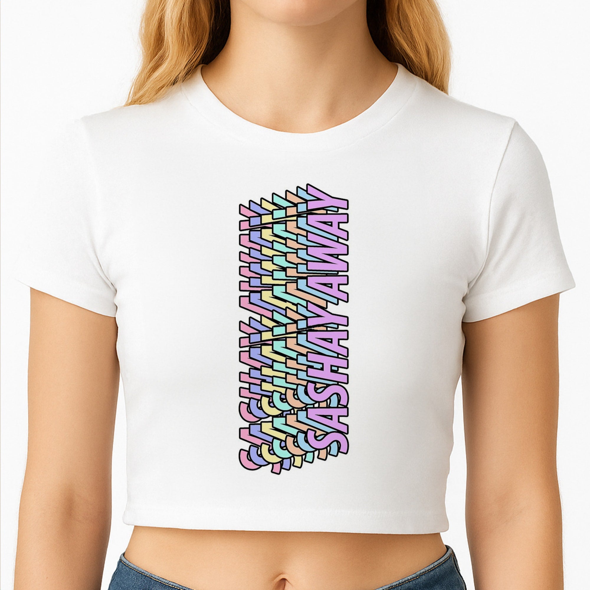 Sashay Away Retro - Drag Queen's Drag Race Crop Top