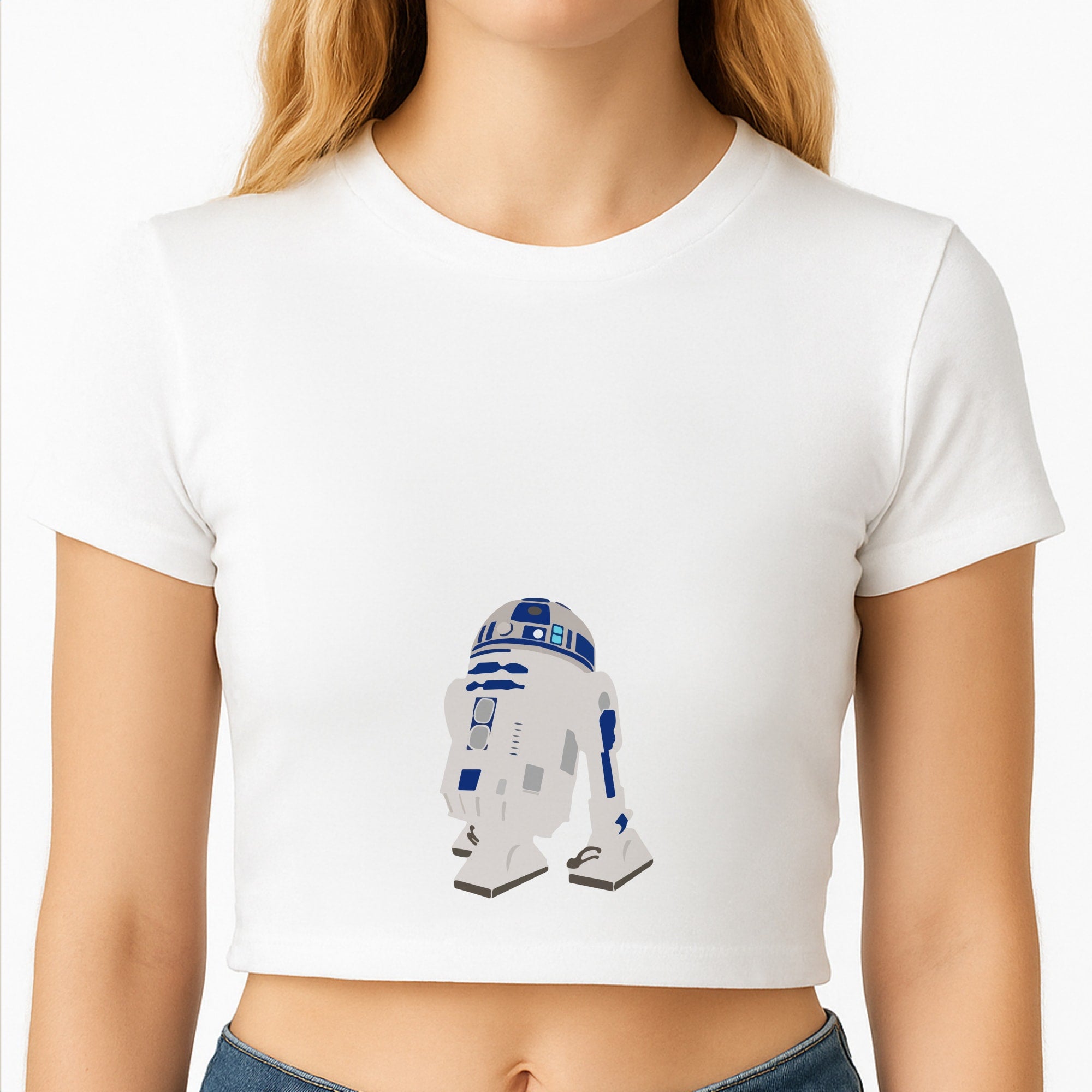 R2D2 Crop Top