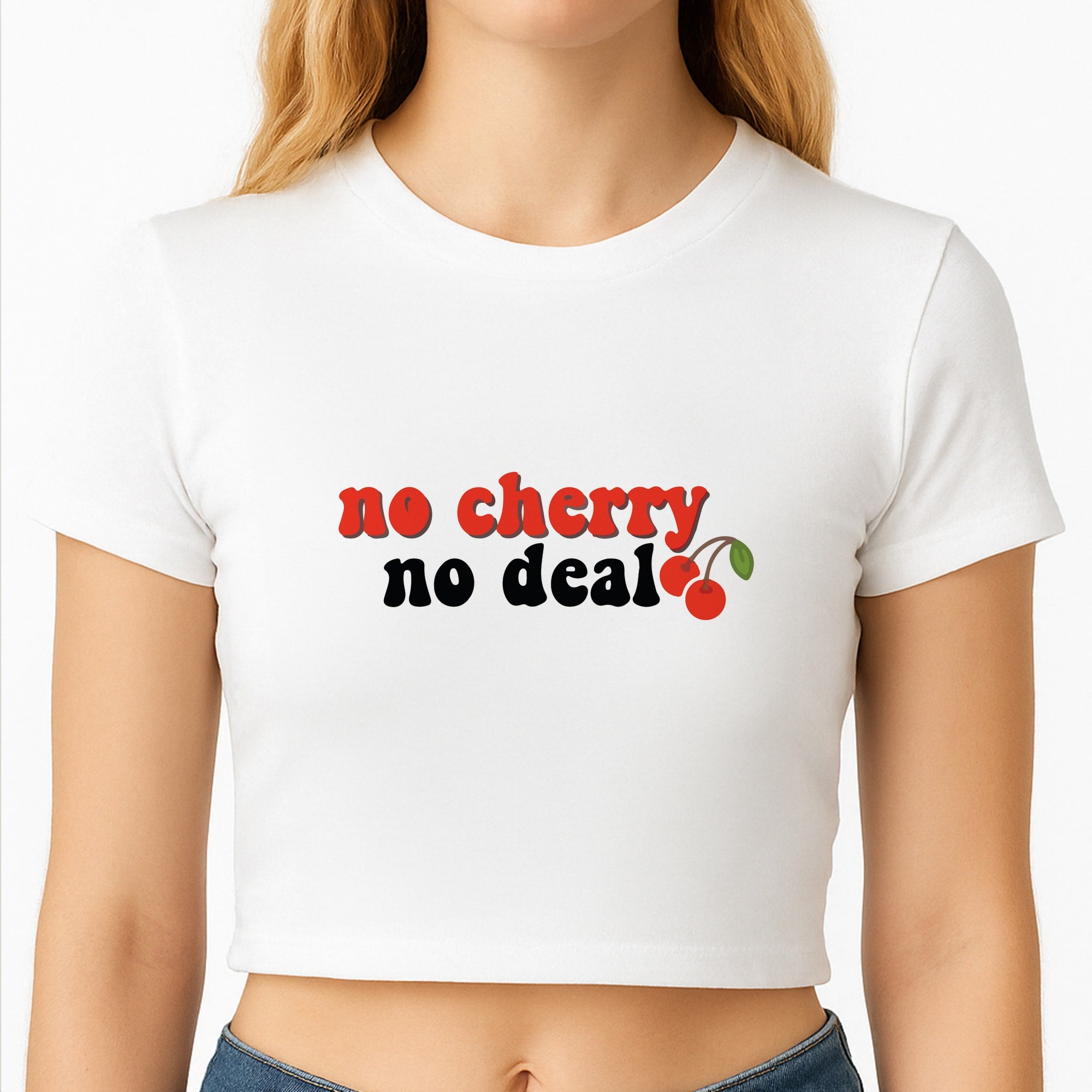 No Cherry No Deal Crop Top