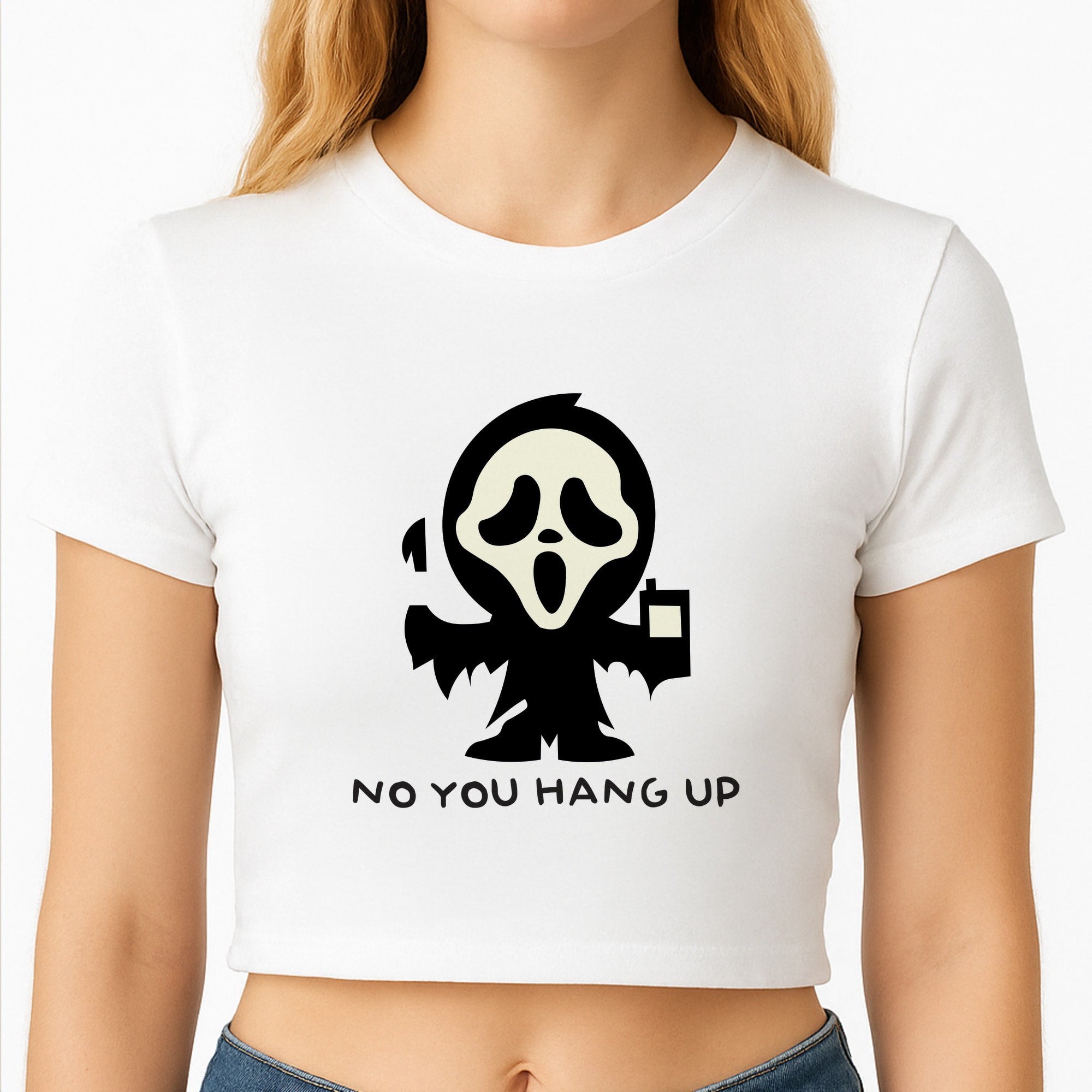 Baby Ghostface - Scream Crop Top