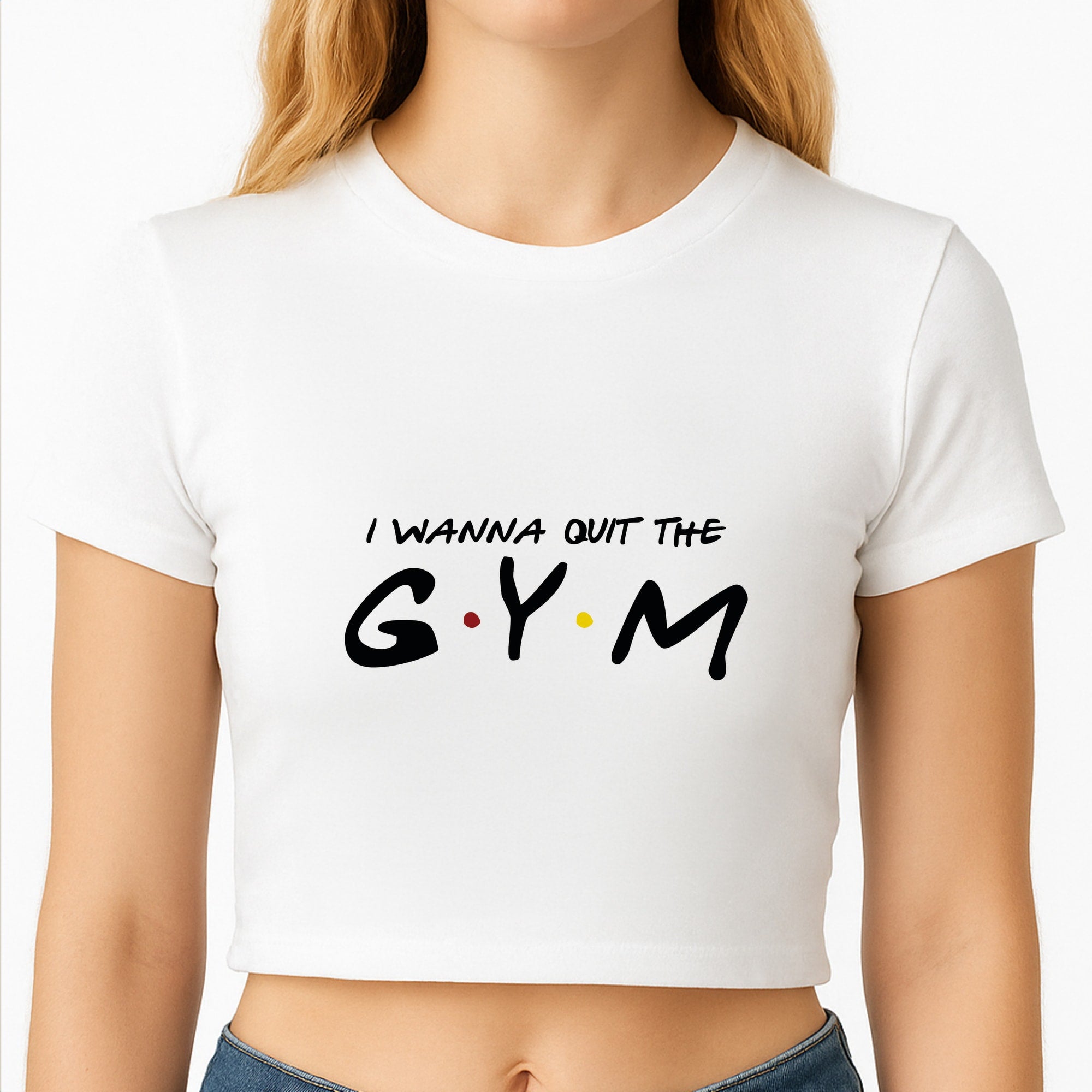 I Wanna Quit The GYM Crop Top