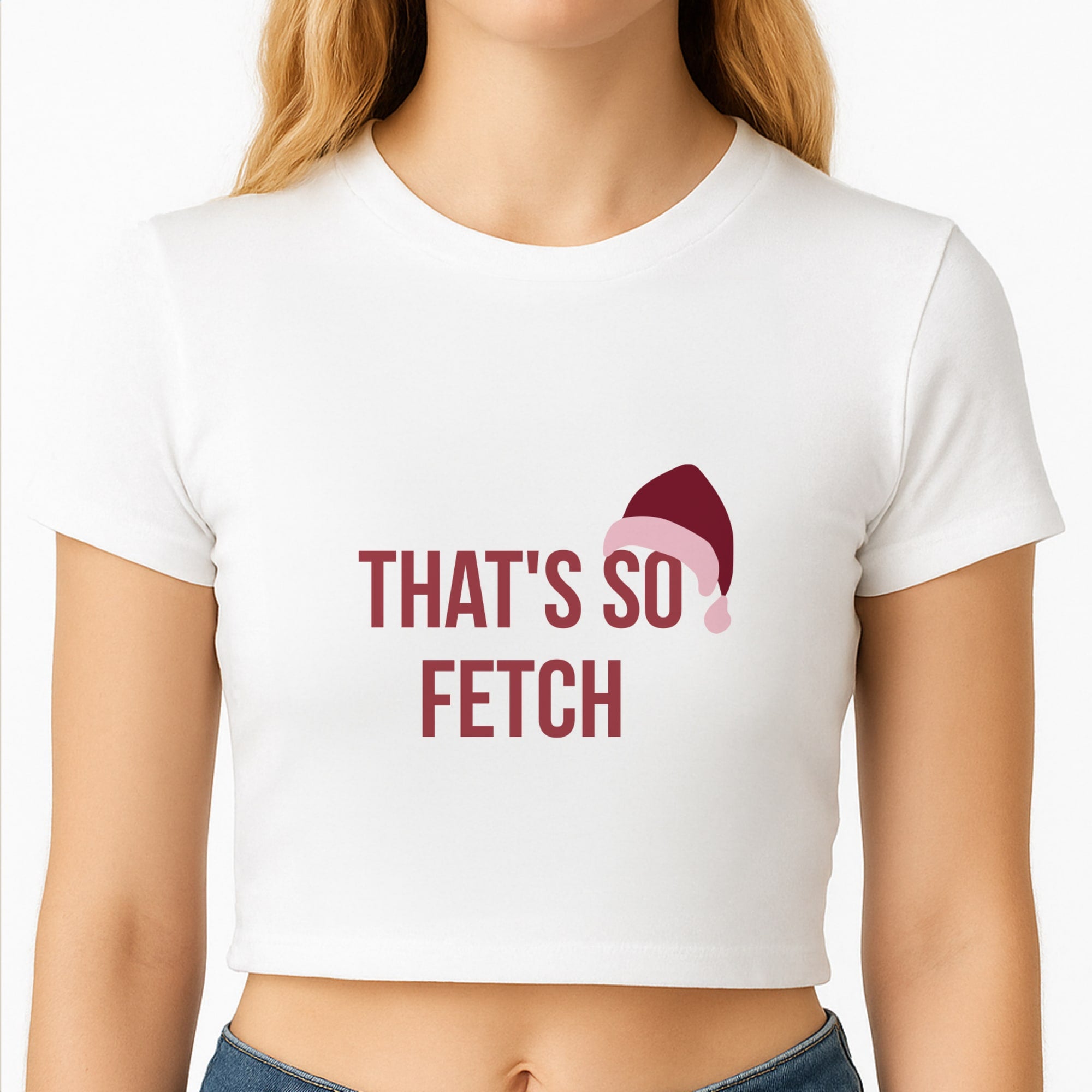 That's So Fetch - Christmas Meanies Crop Top