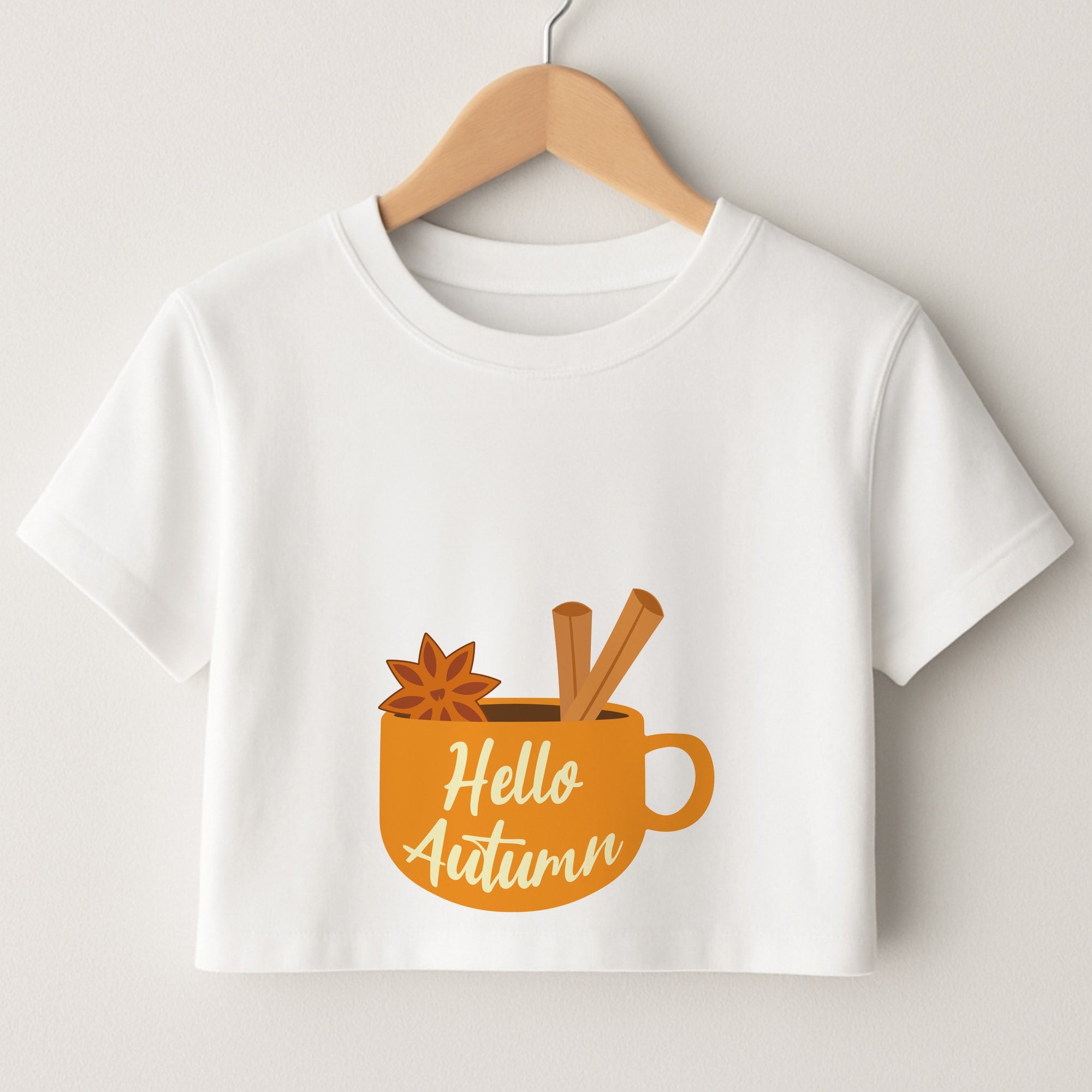 Hello Autumn Crop Top