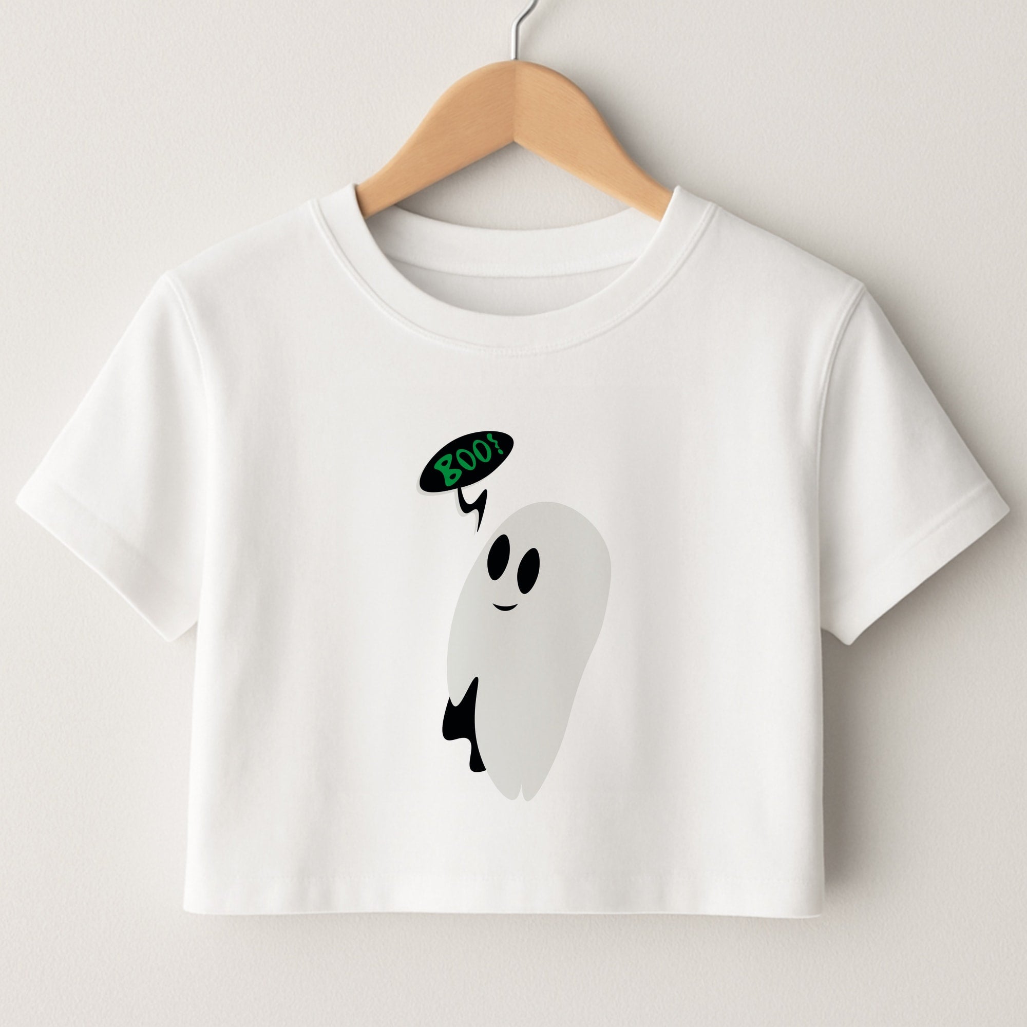 Halloween Pattern 2 Crop Top