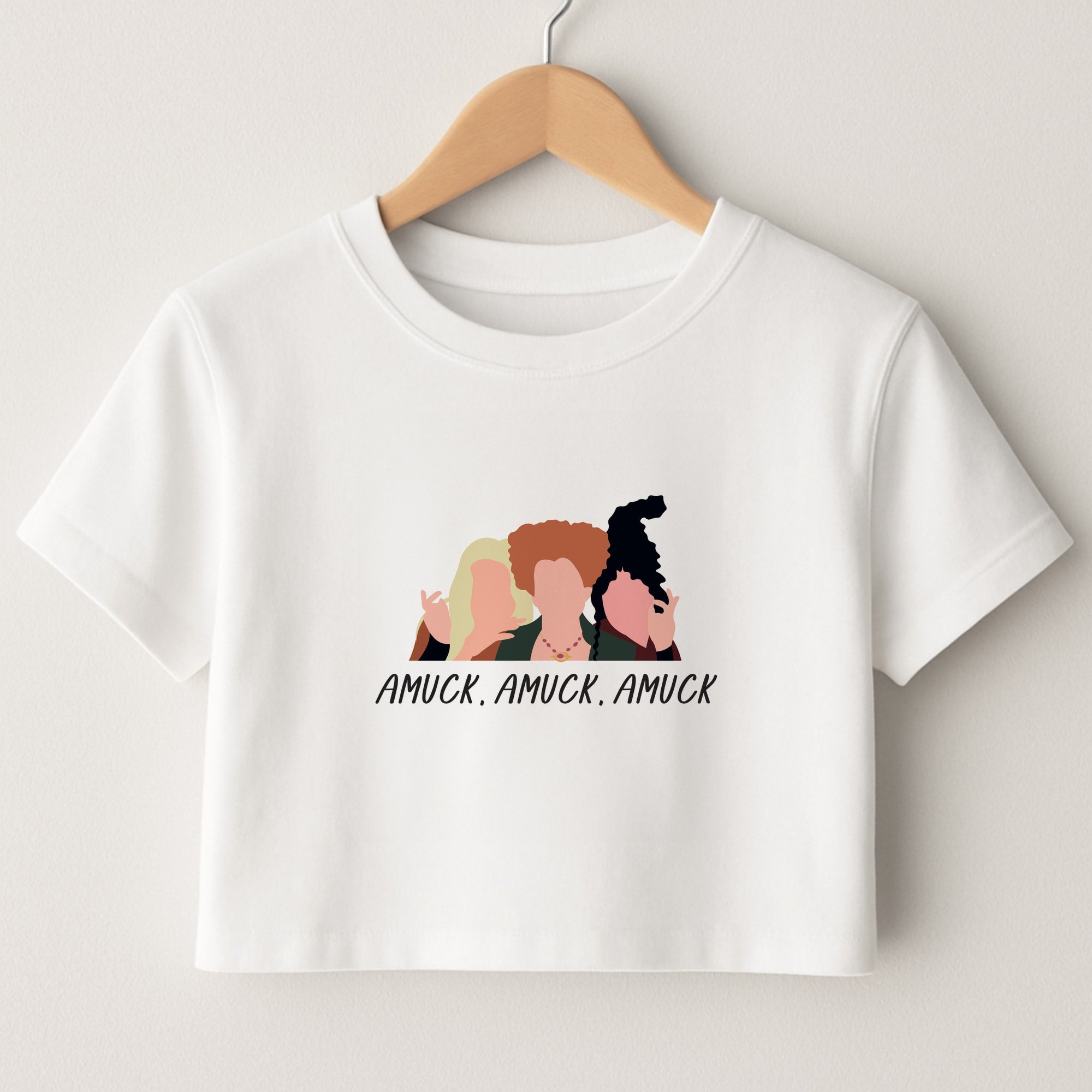 Amuck, Amuck, Amuck - Hocus Halloween Crop Top