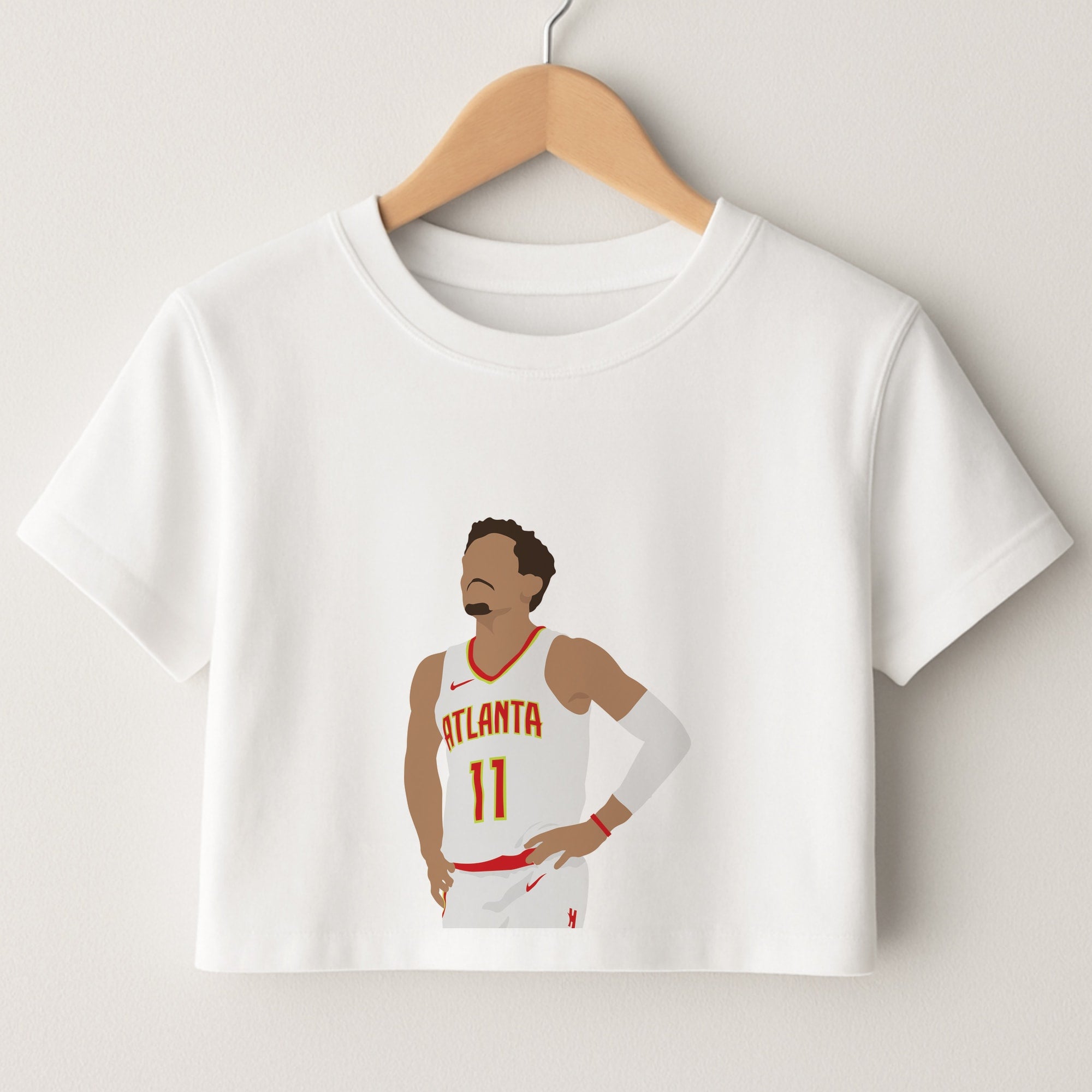 Young - Basketball Crop Top
