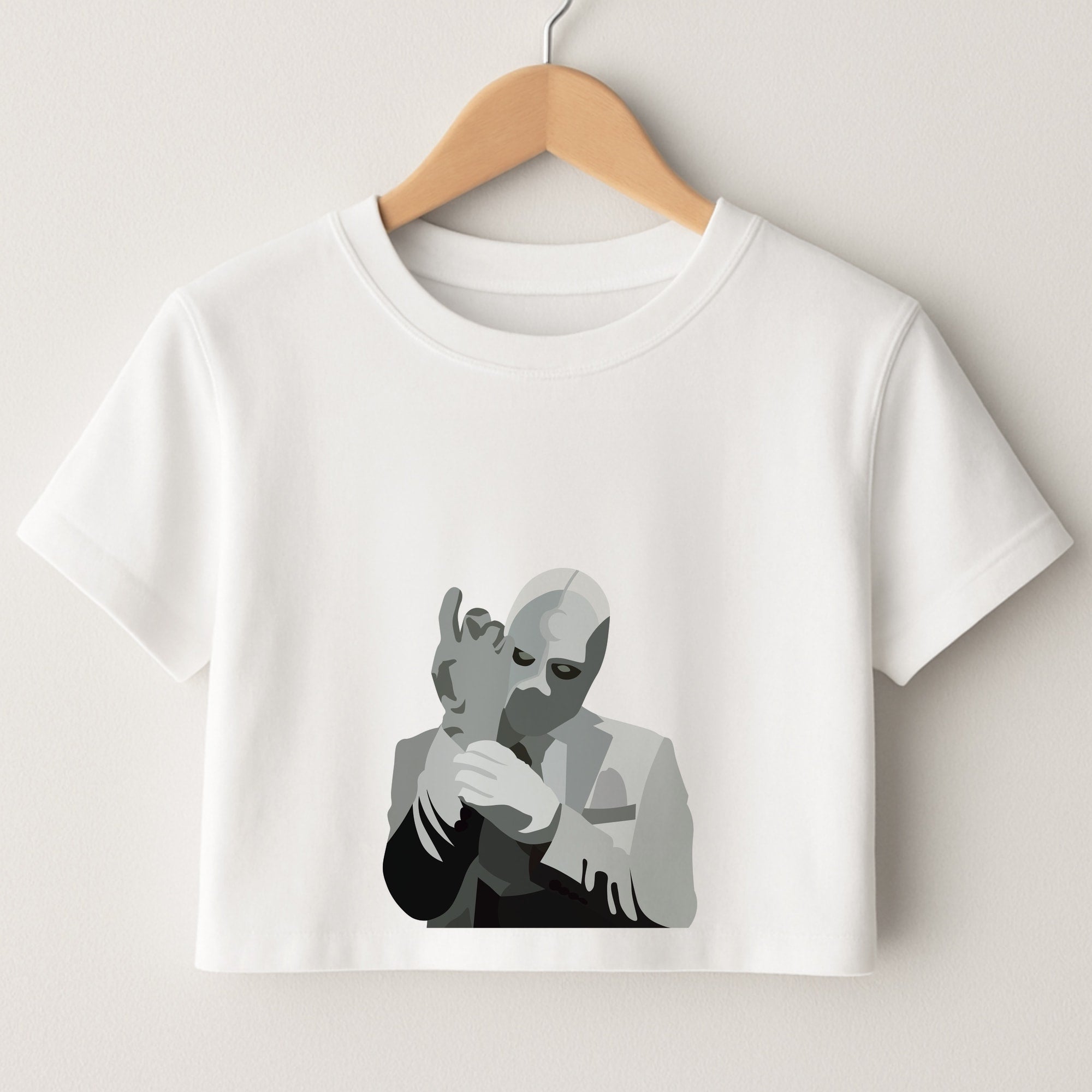 Moon knight Crop Top