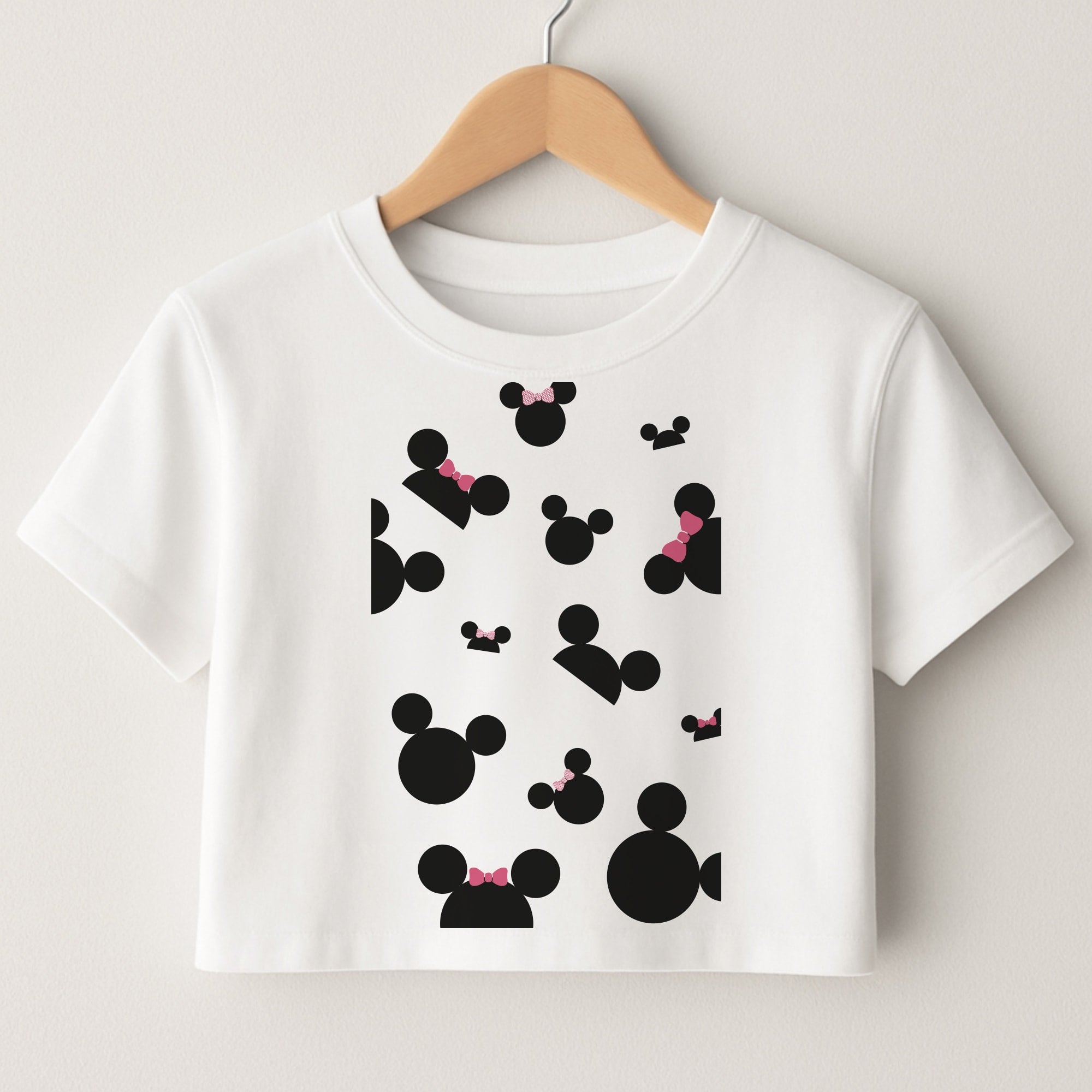 Mice Hats Crop Top