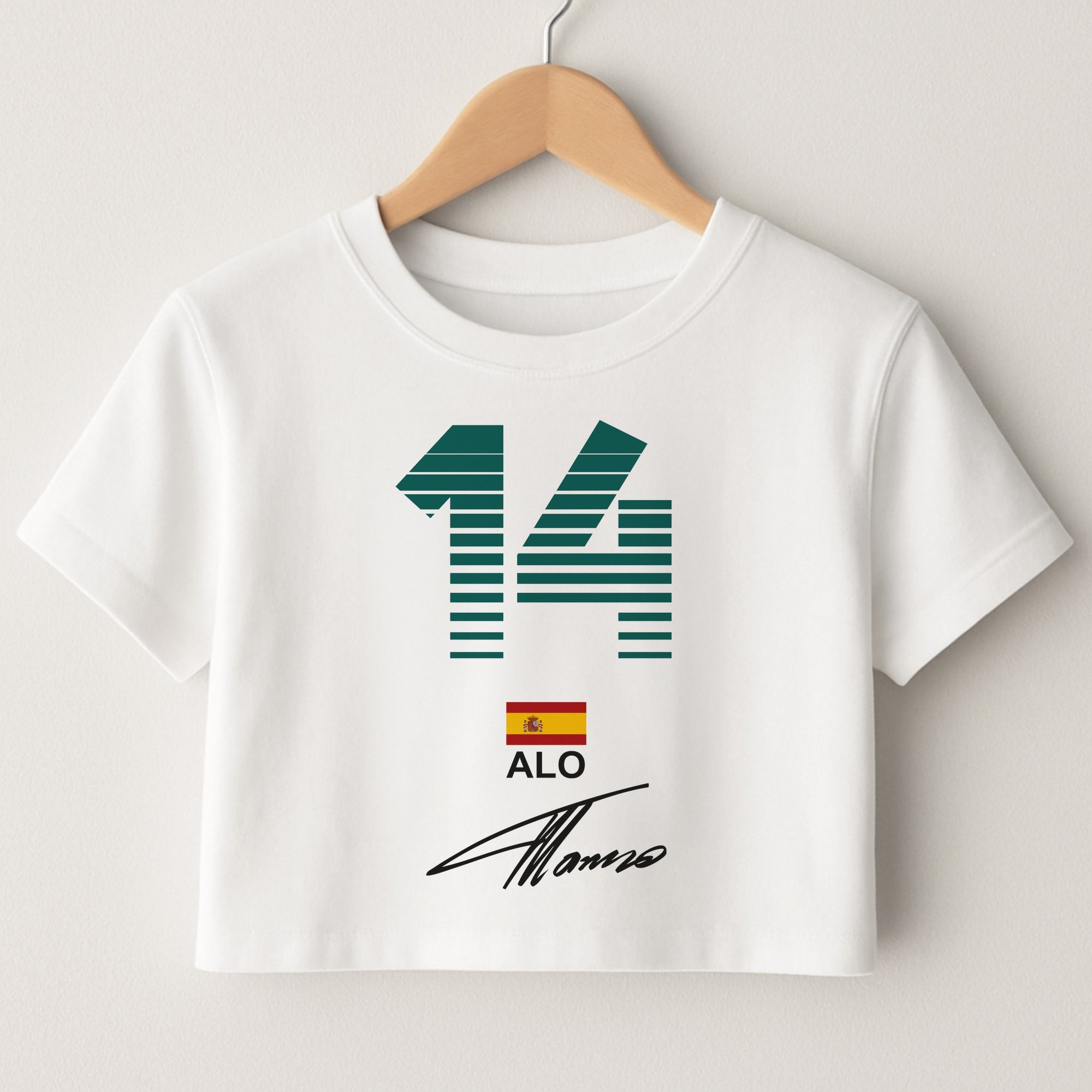 Alonso - F1 Crop Top