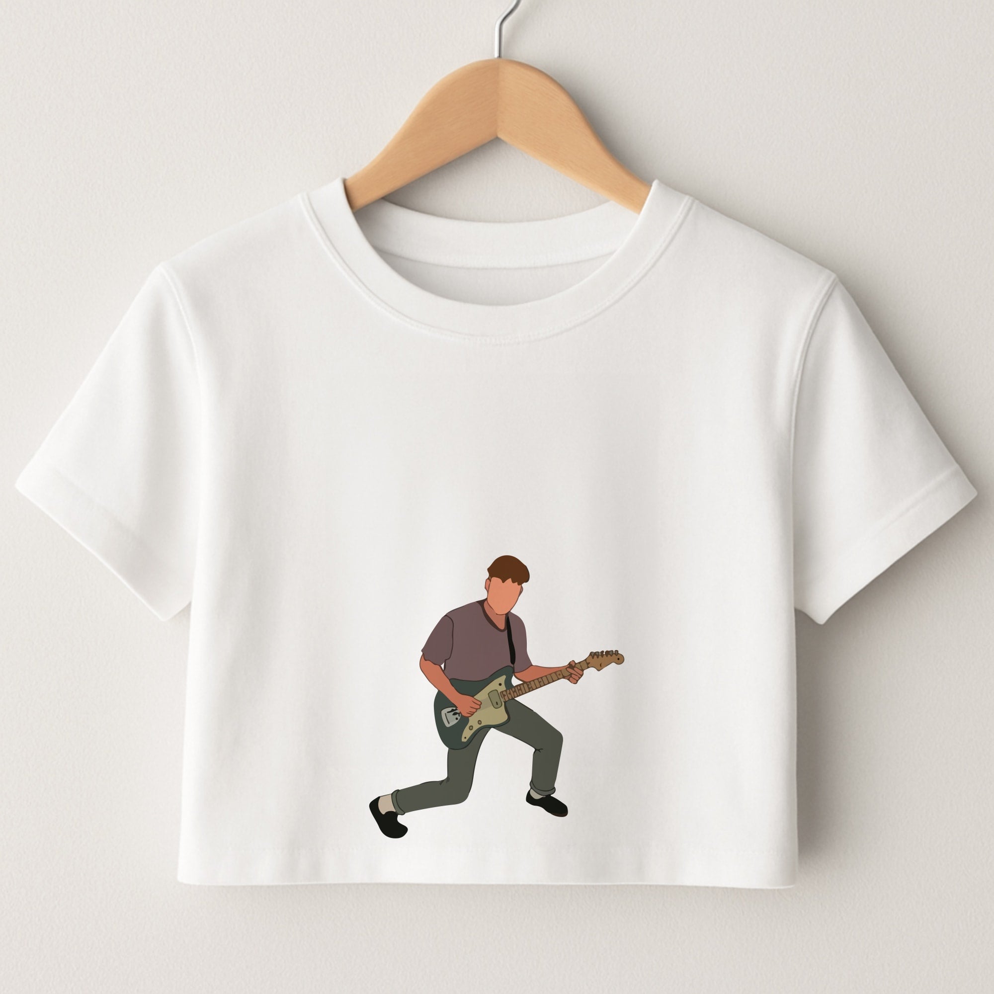 Faceless Fender Crop Top