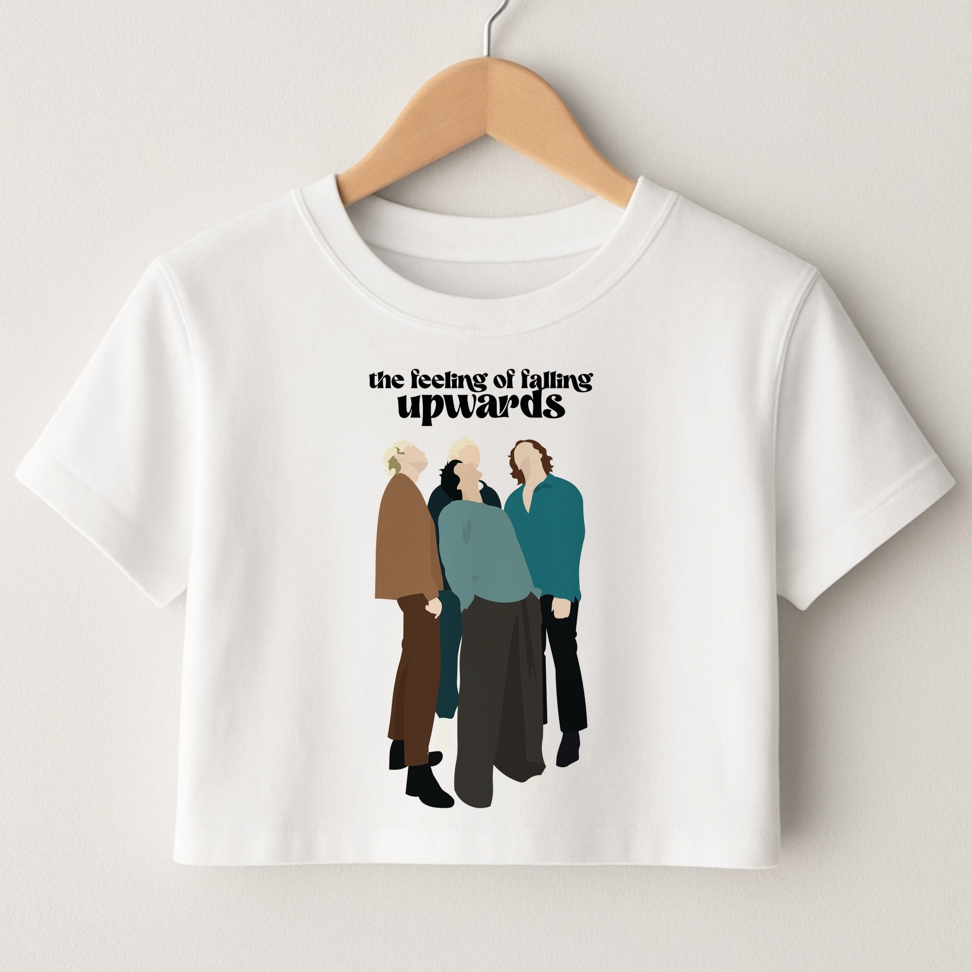 The Feeling Of Falling Upwards Crop Top