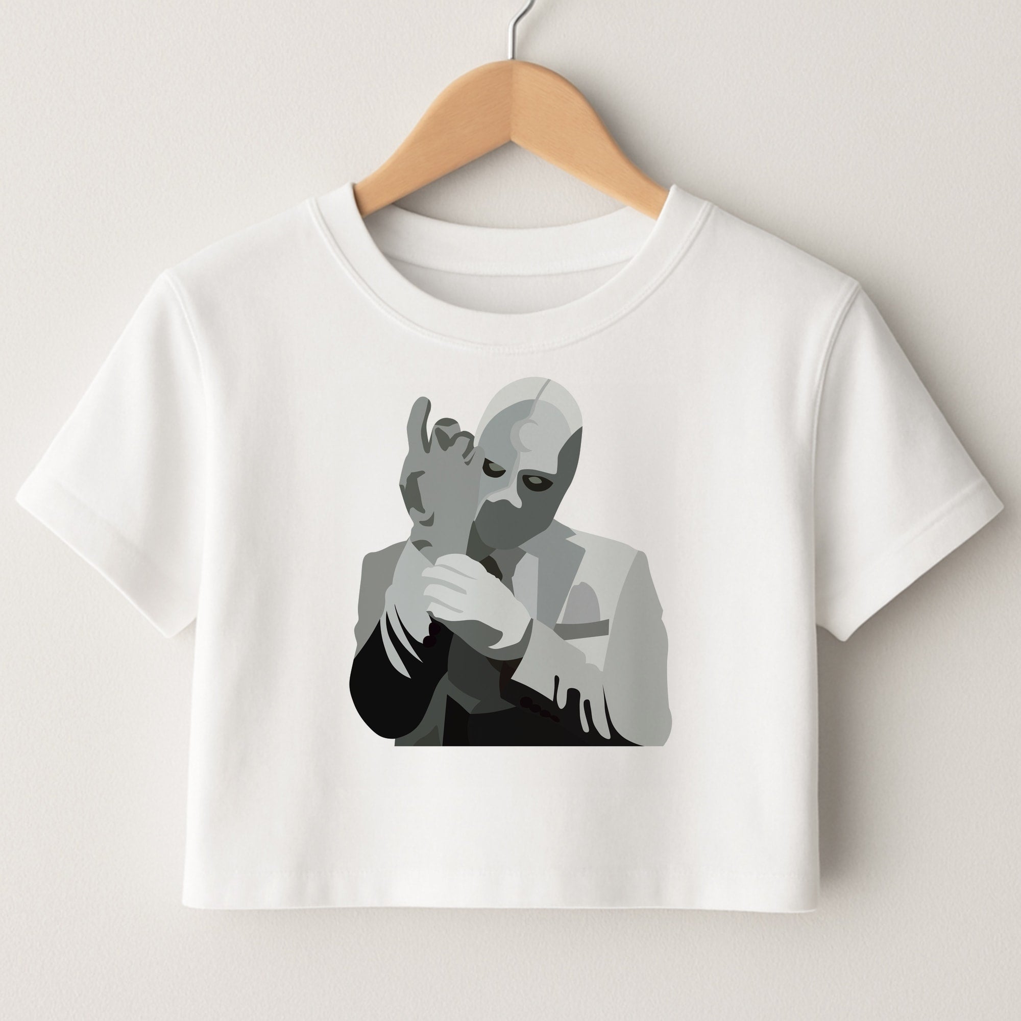 Moon knight Crop Top