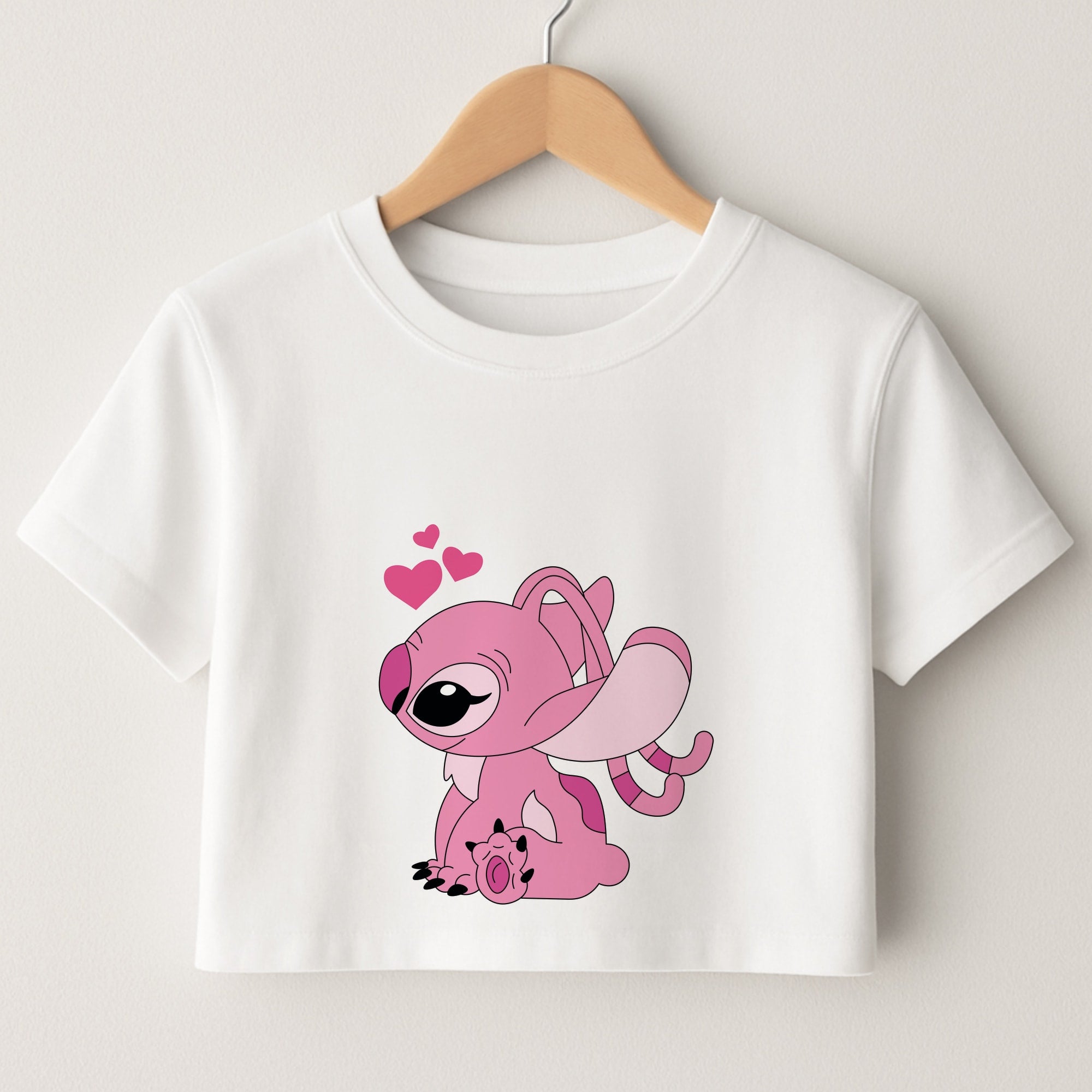 Angel Valentine's Crop Top