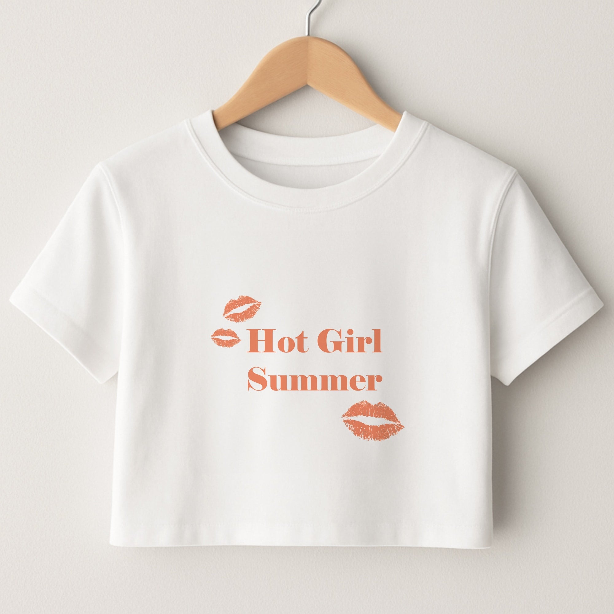 Hot Girl Summer Kisses Crop Top