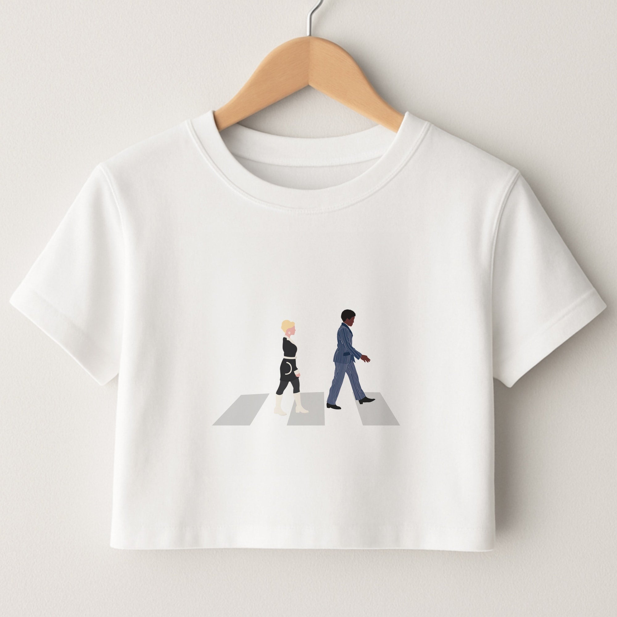 Music Walk - Doctor Who Crop Top