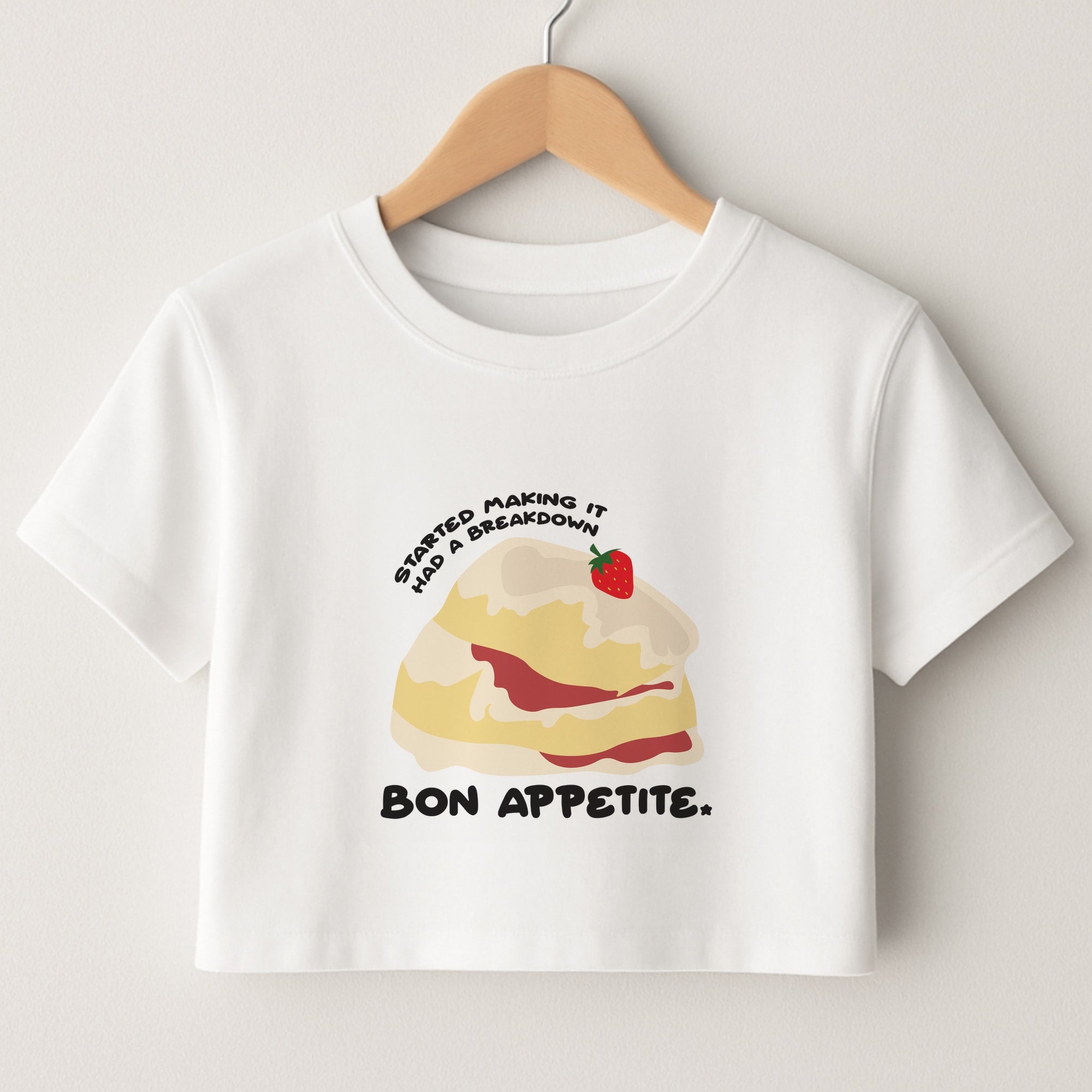 Bon Appetite - British Pop Culture Crop Top
