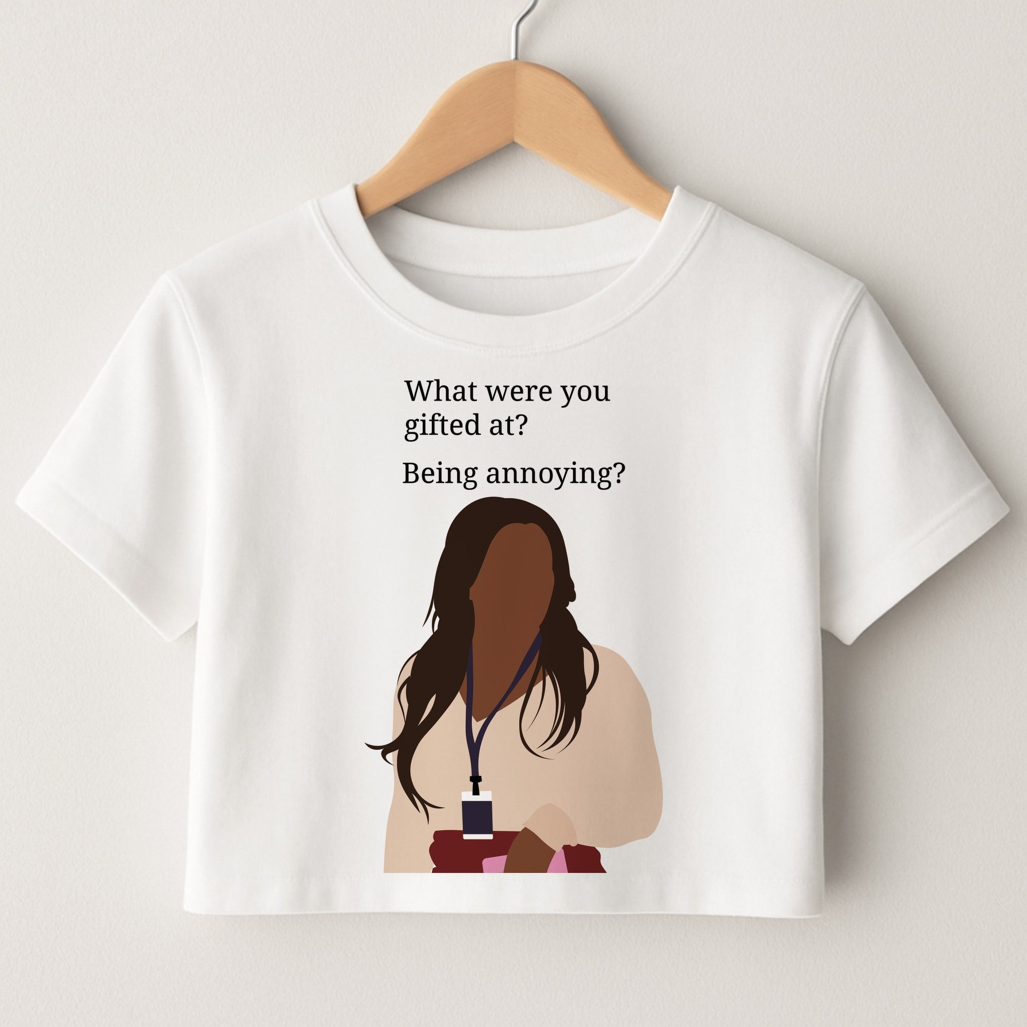 Gifted At Being Annoying Crop Top