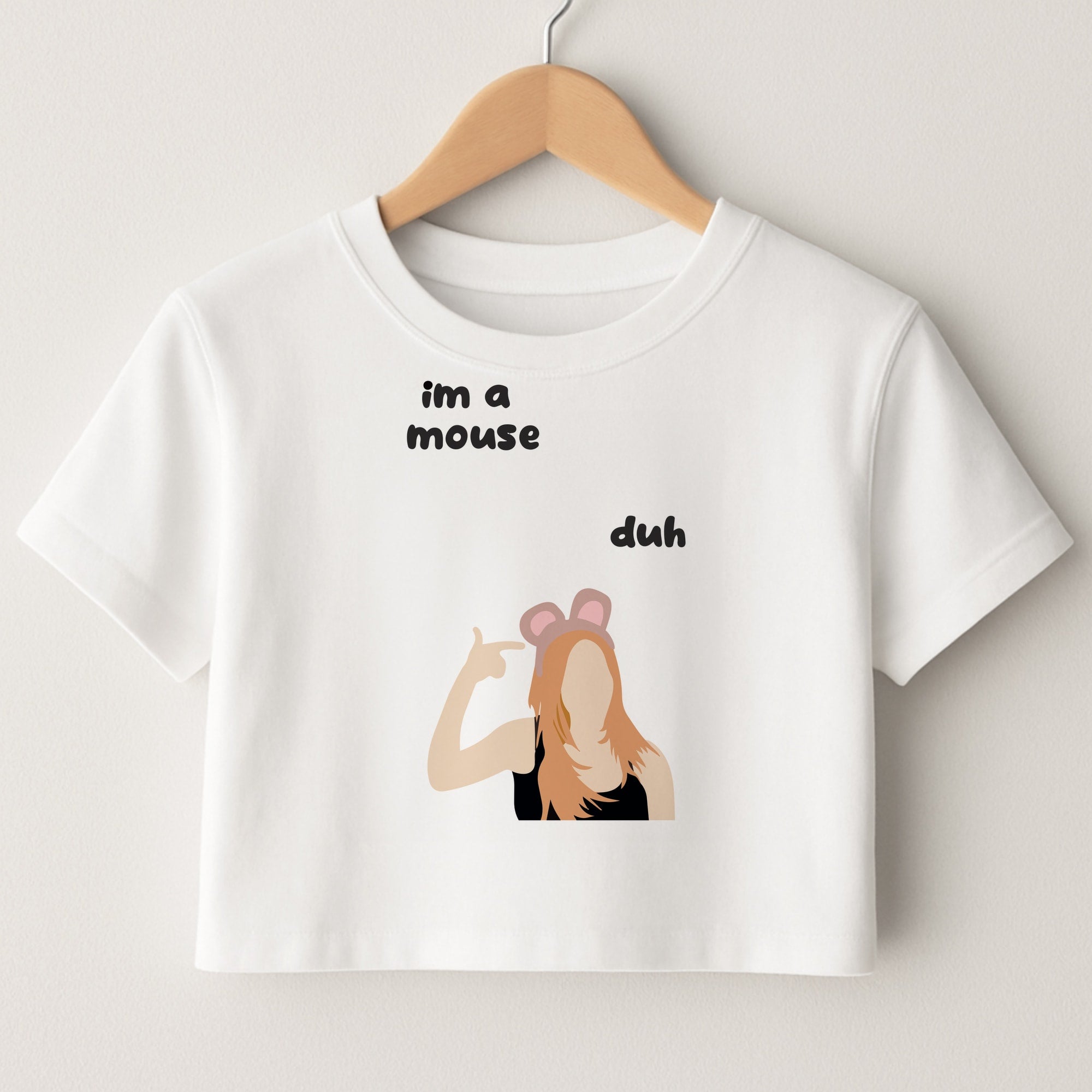 I'm a mouse Halloween - Mean Girls Crop Top