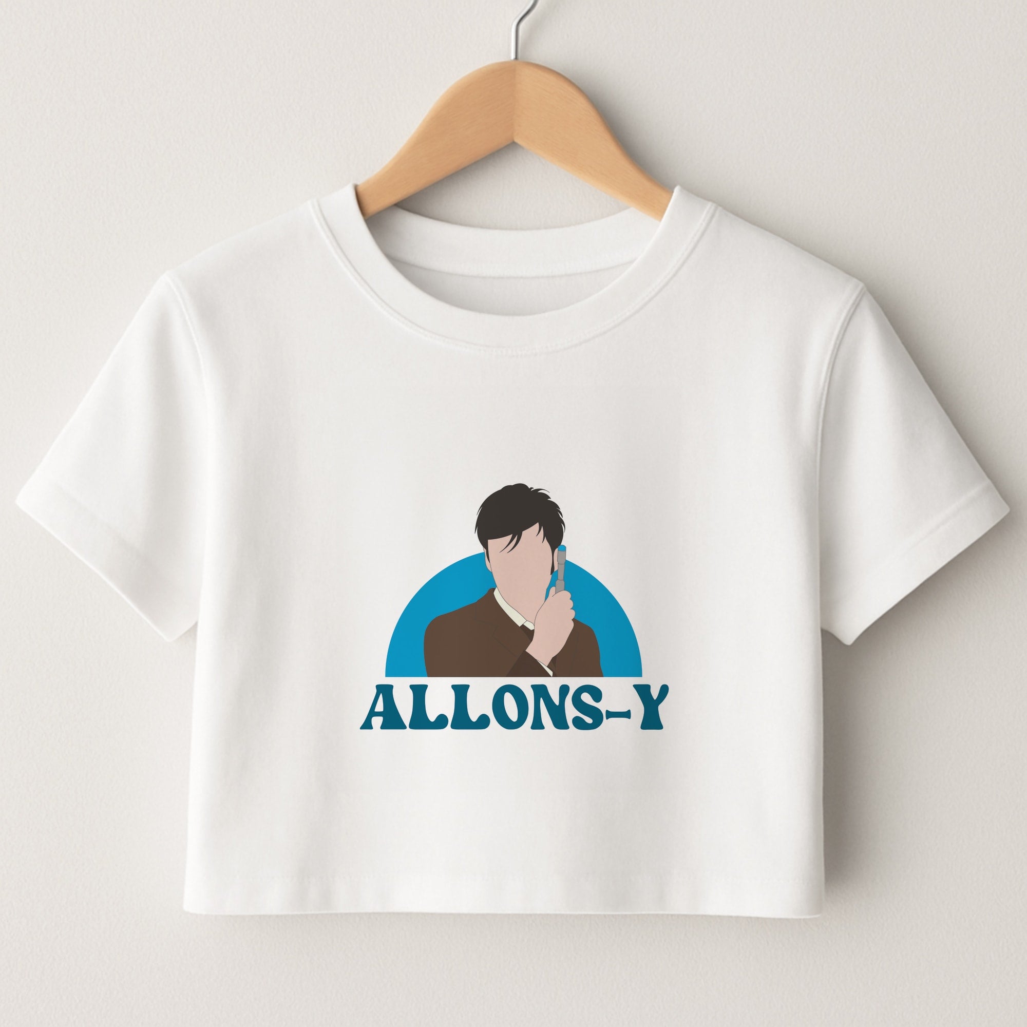 Allons-y Crop Top