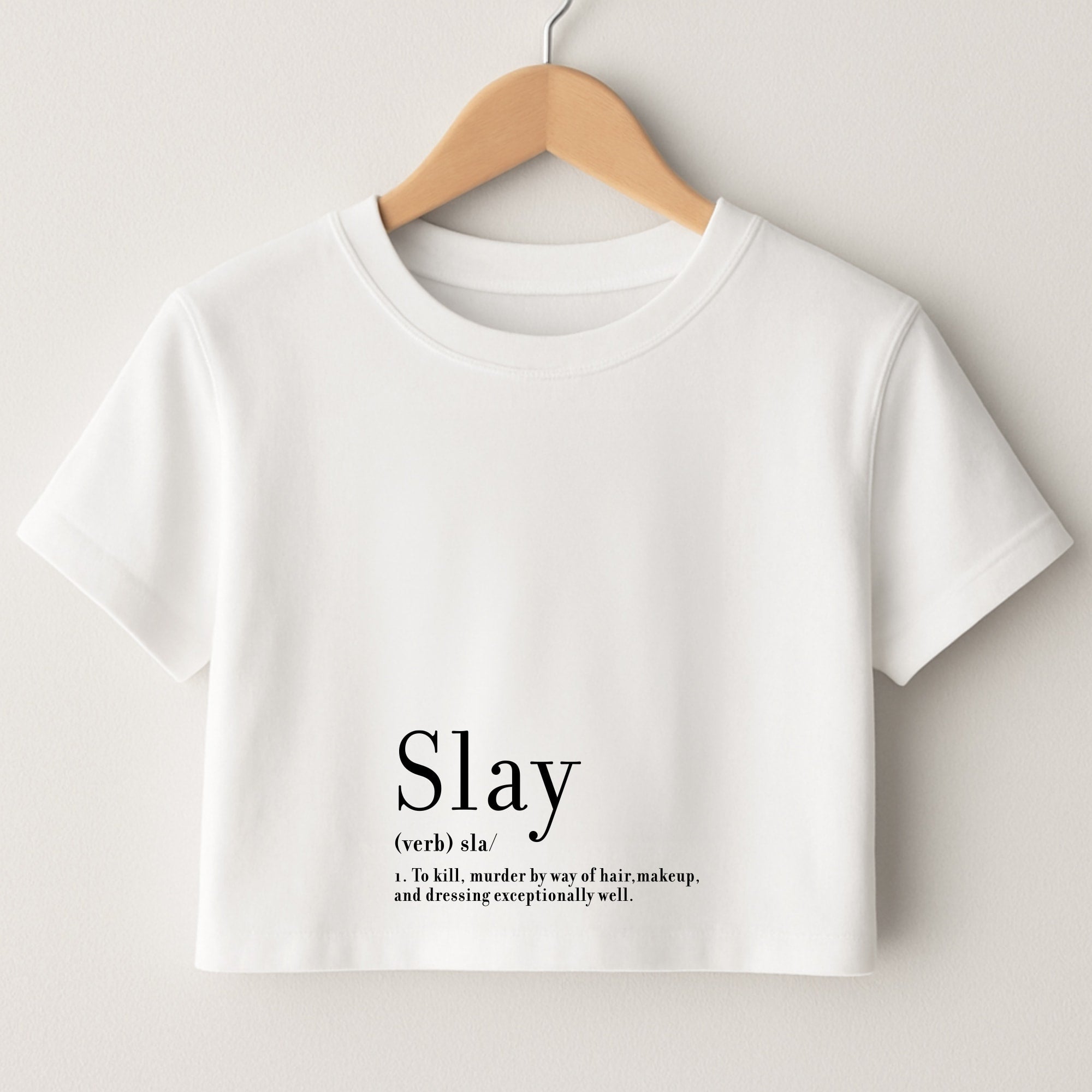 Slay Crop Top
