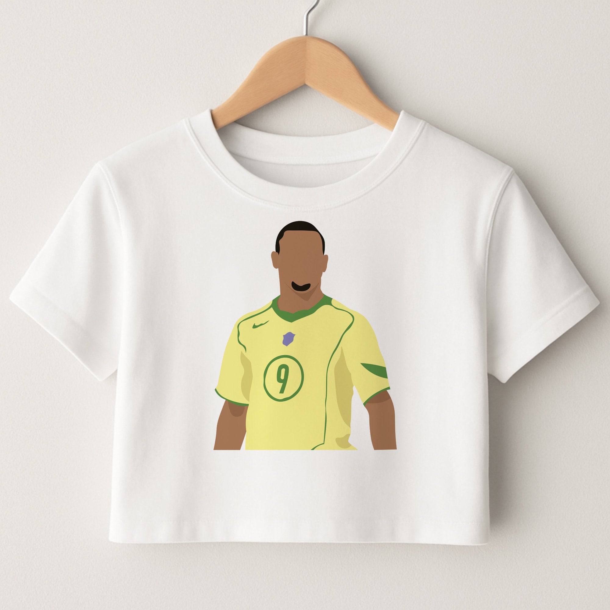 R9 Ronaldo - Football Crop Top