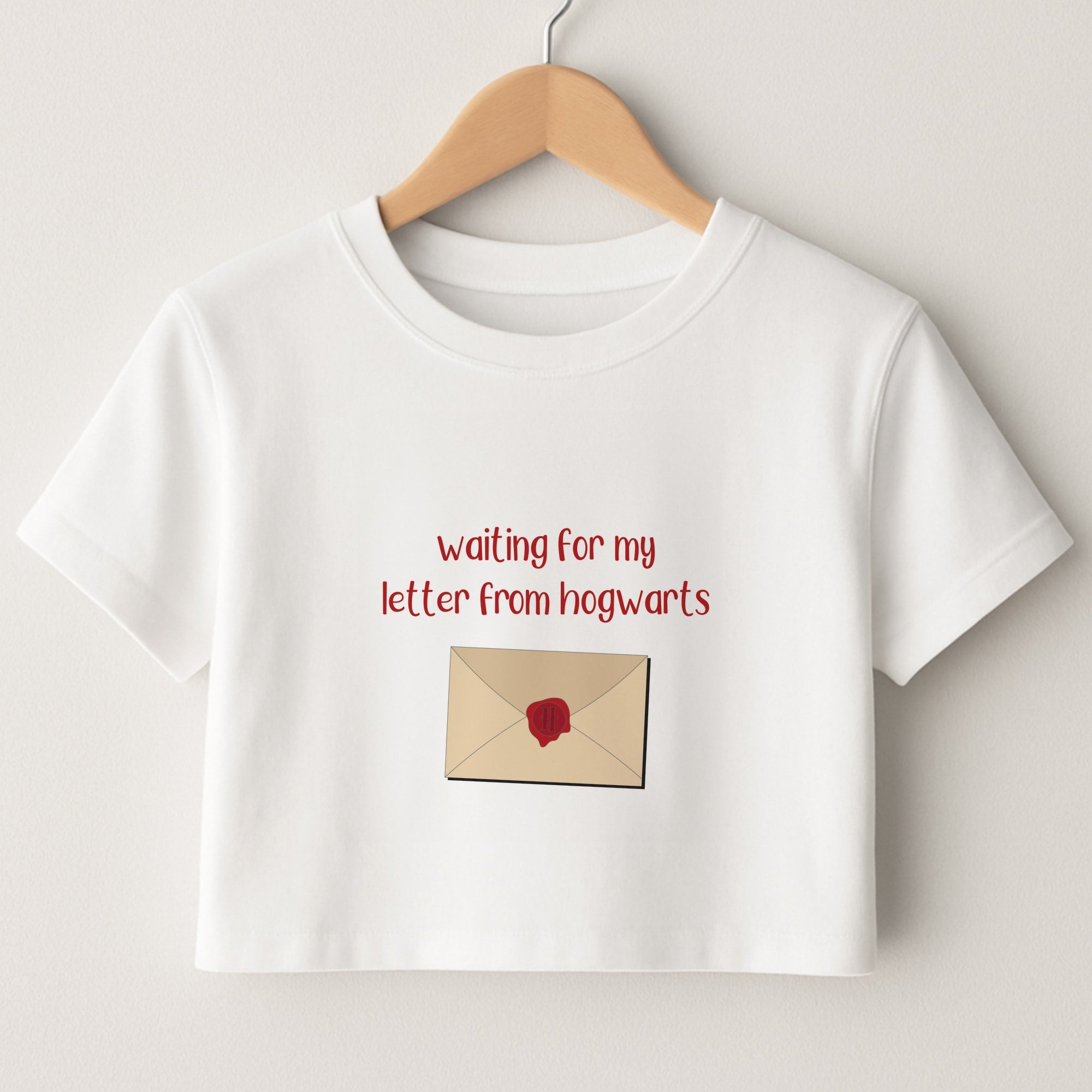 Waiting For My Letter Crop Top