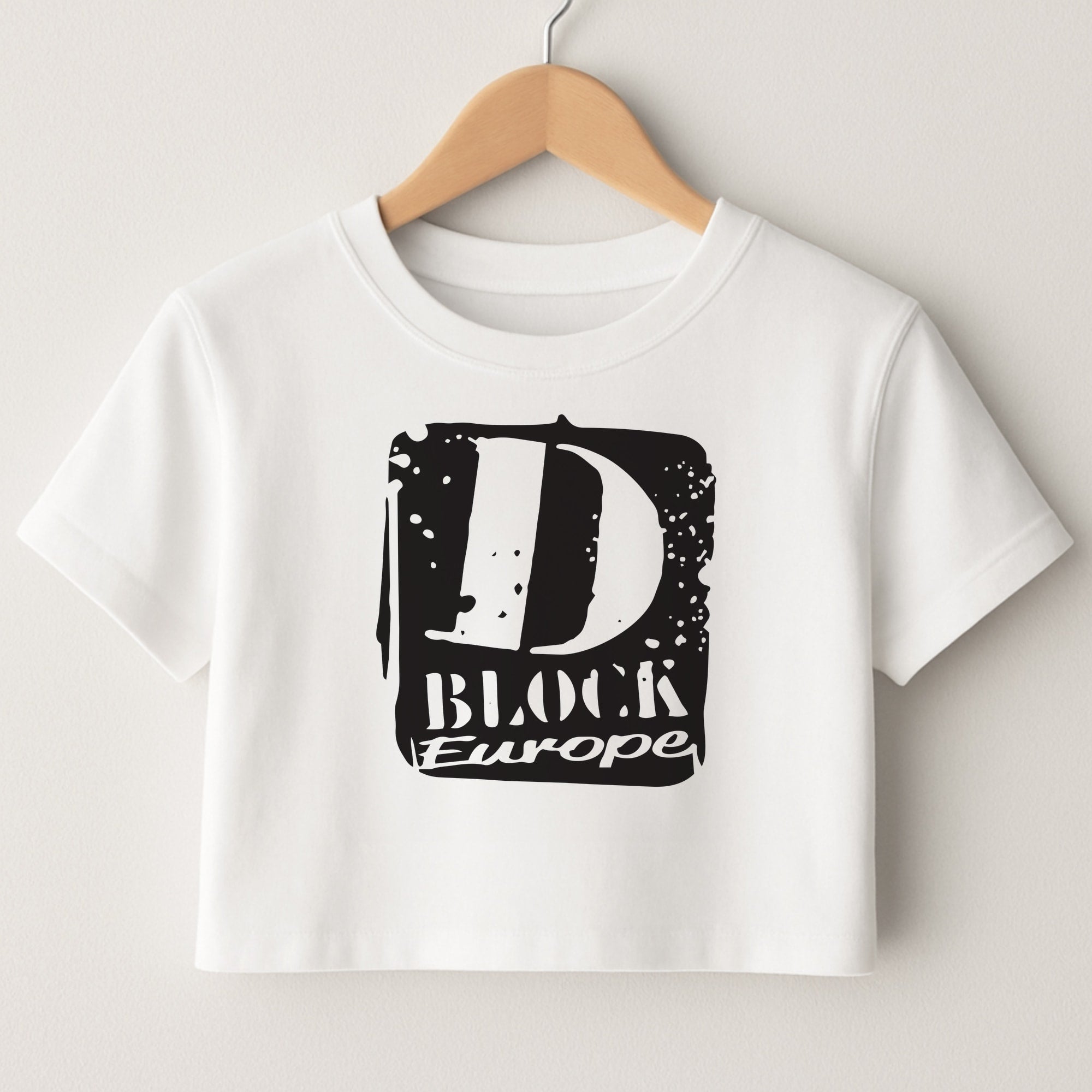 D Block Europe Crop Top