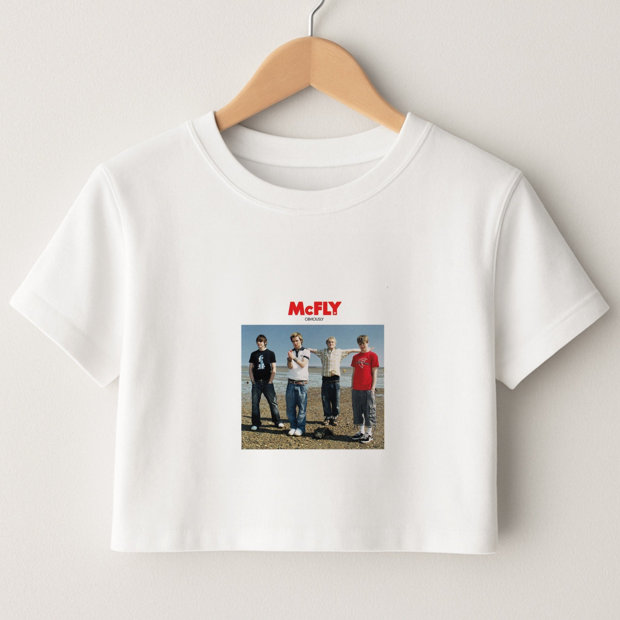 Obviously - McBand Crop Top