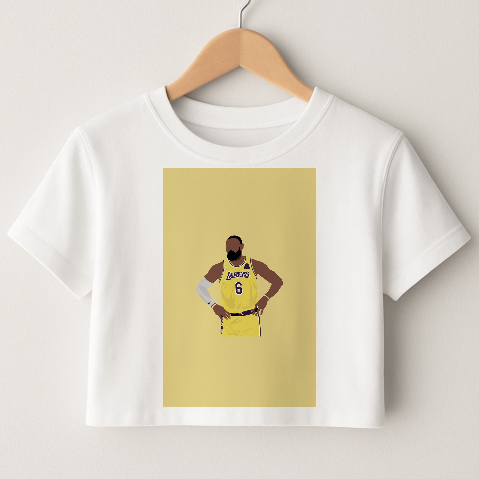 Lebron - Baskteball Crop Top