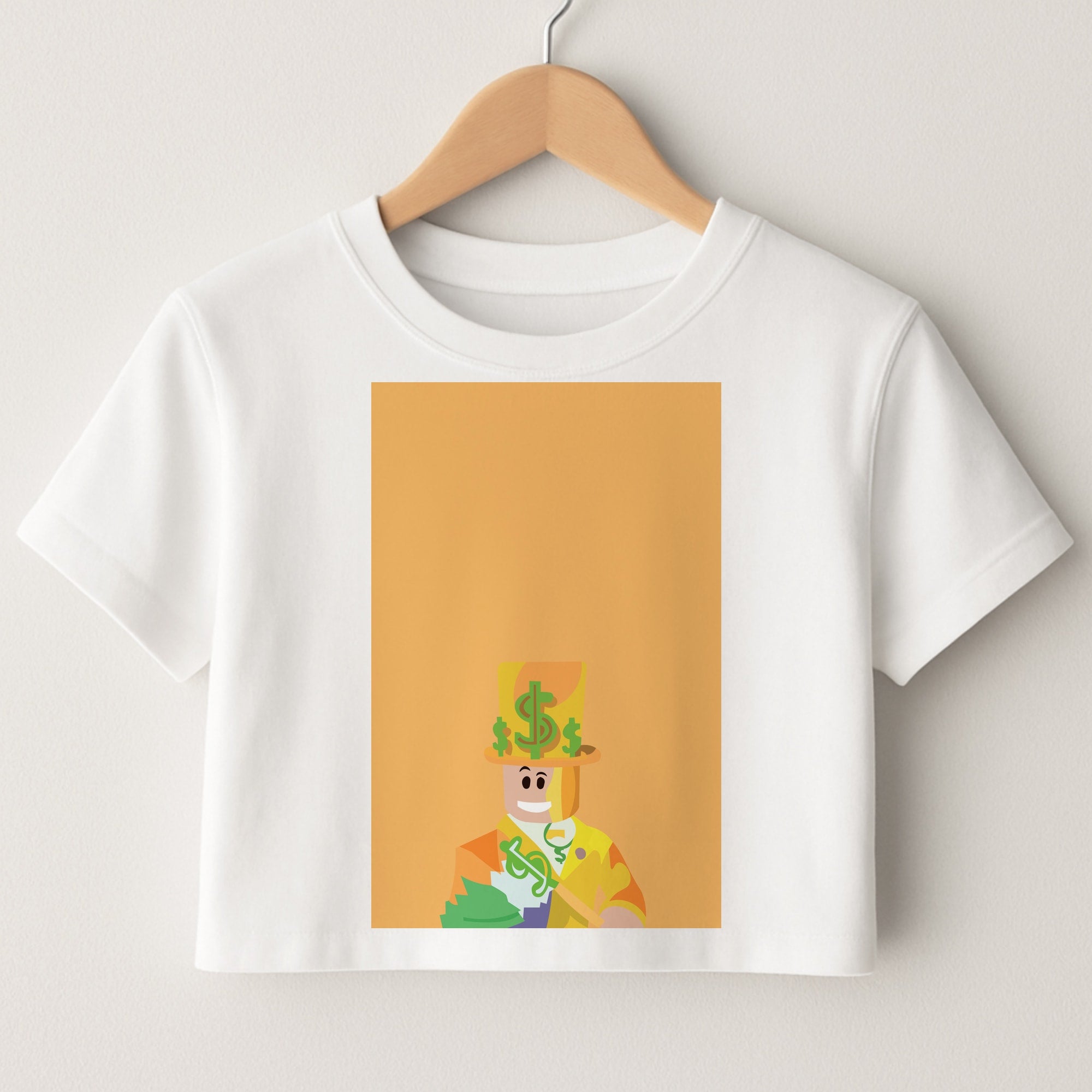 Character Money Crop Top