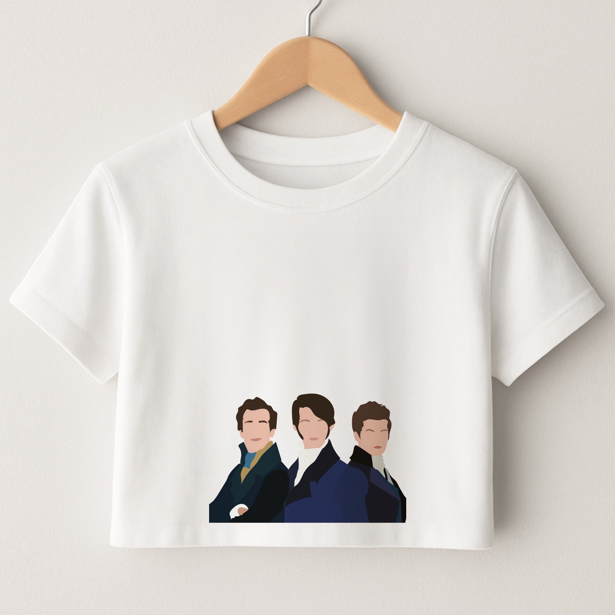 Regency Era Boys Crop Top