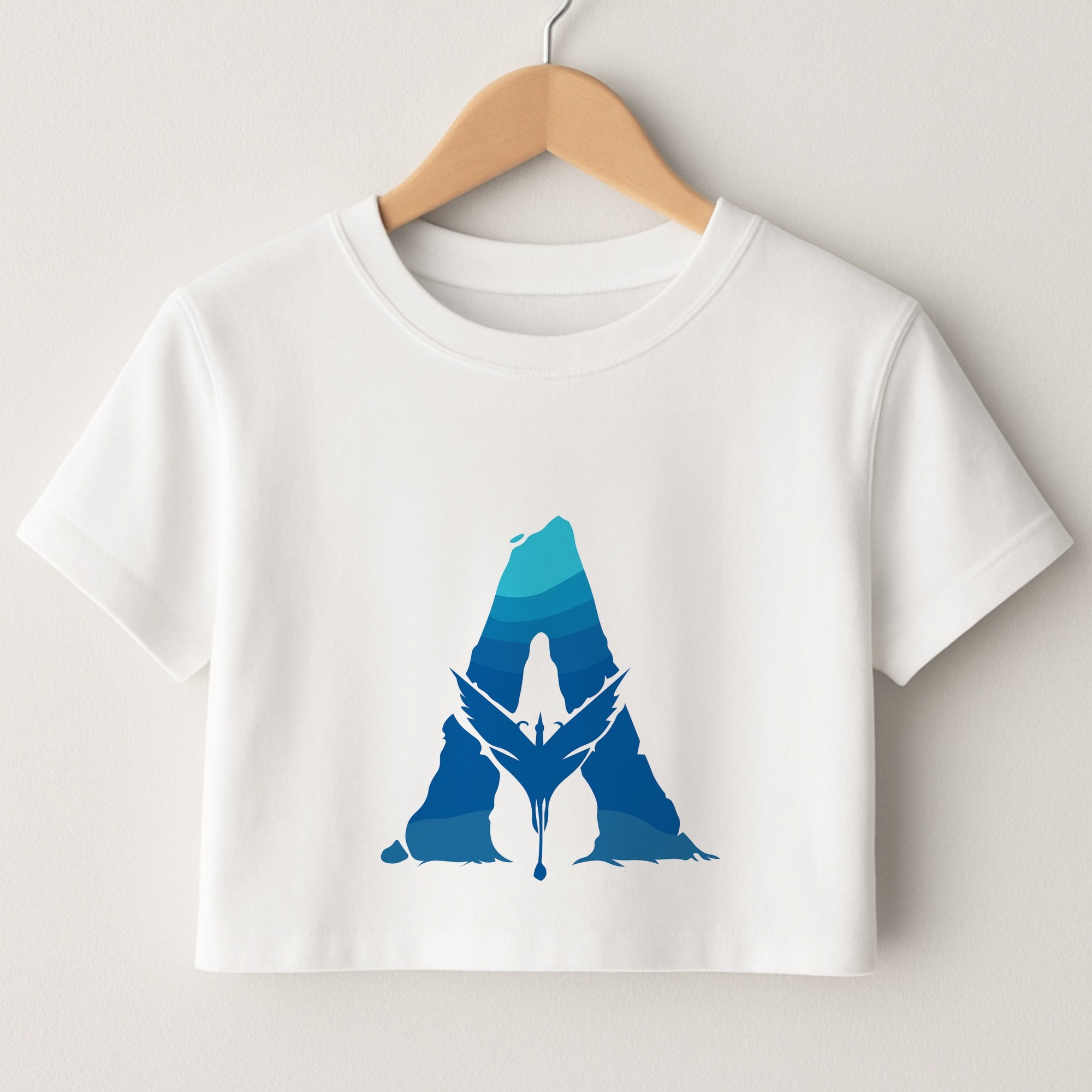 Alien World Logo Crop Top