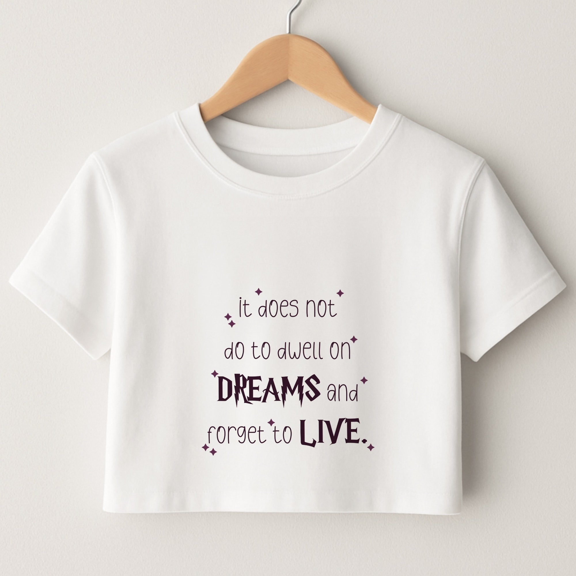 It Does Not To Dwell Crop Top