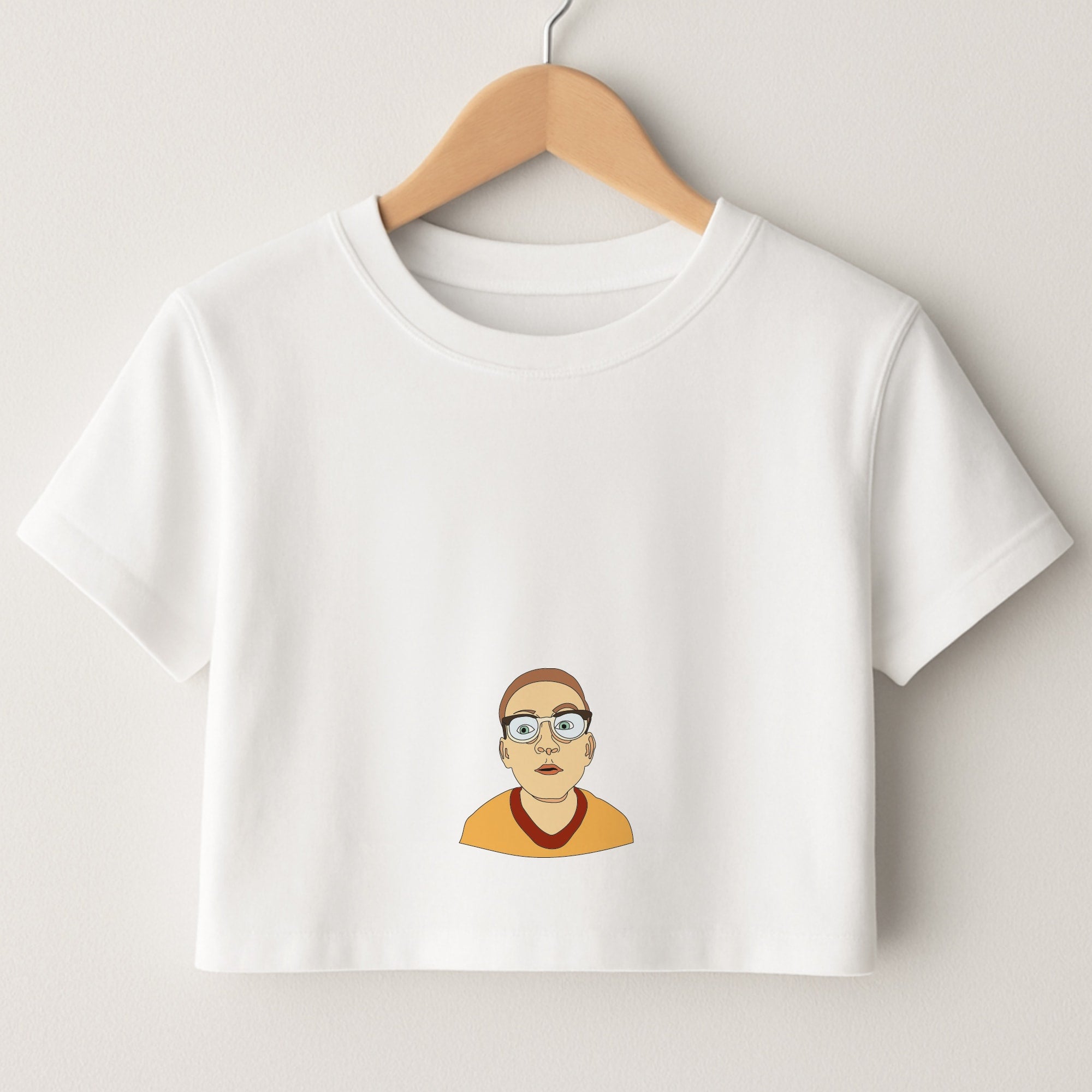 Know-It-All - Polar Christmas Crop Top
