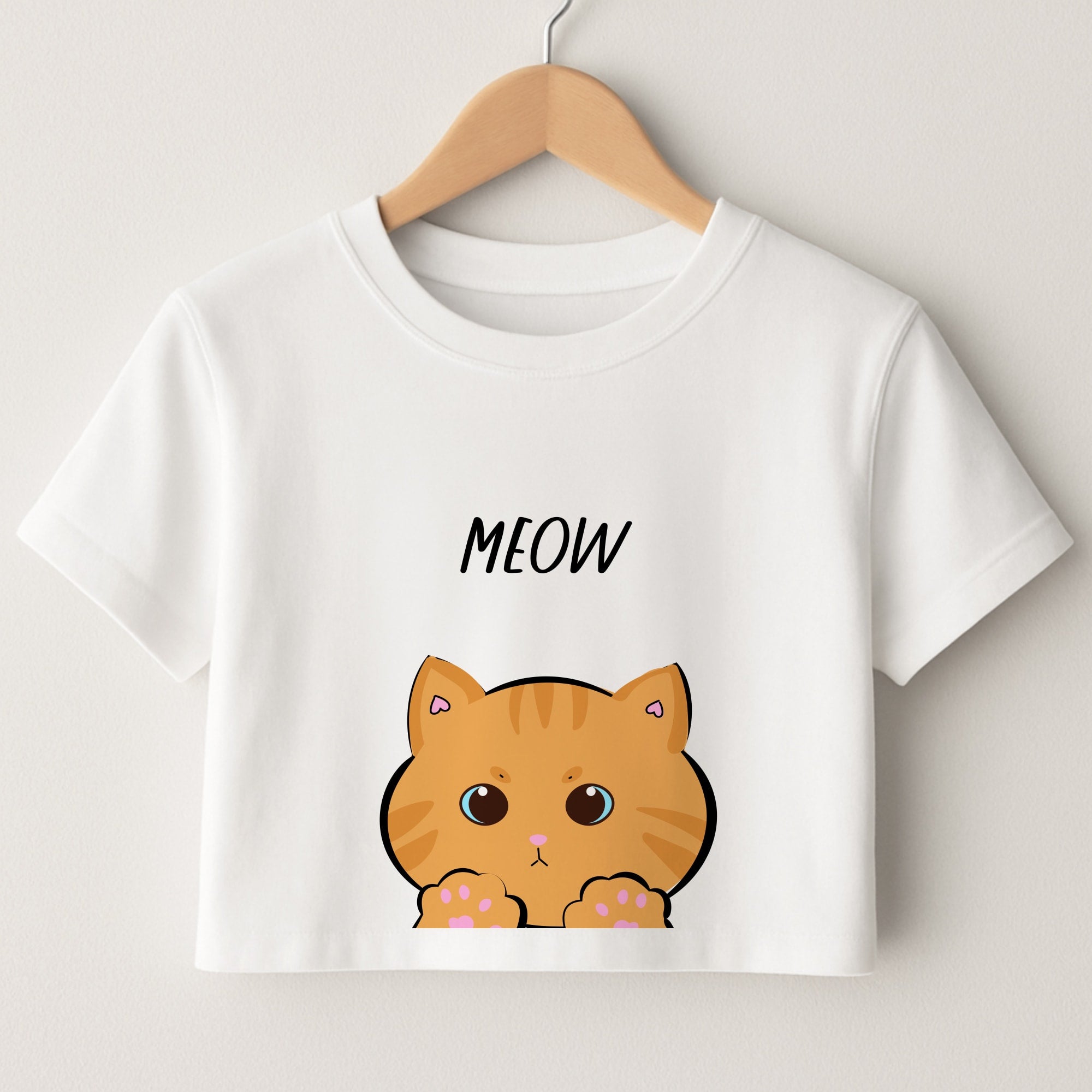 Ginger Cat - Cats Crop Top