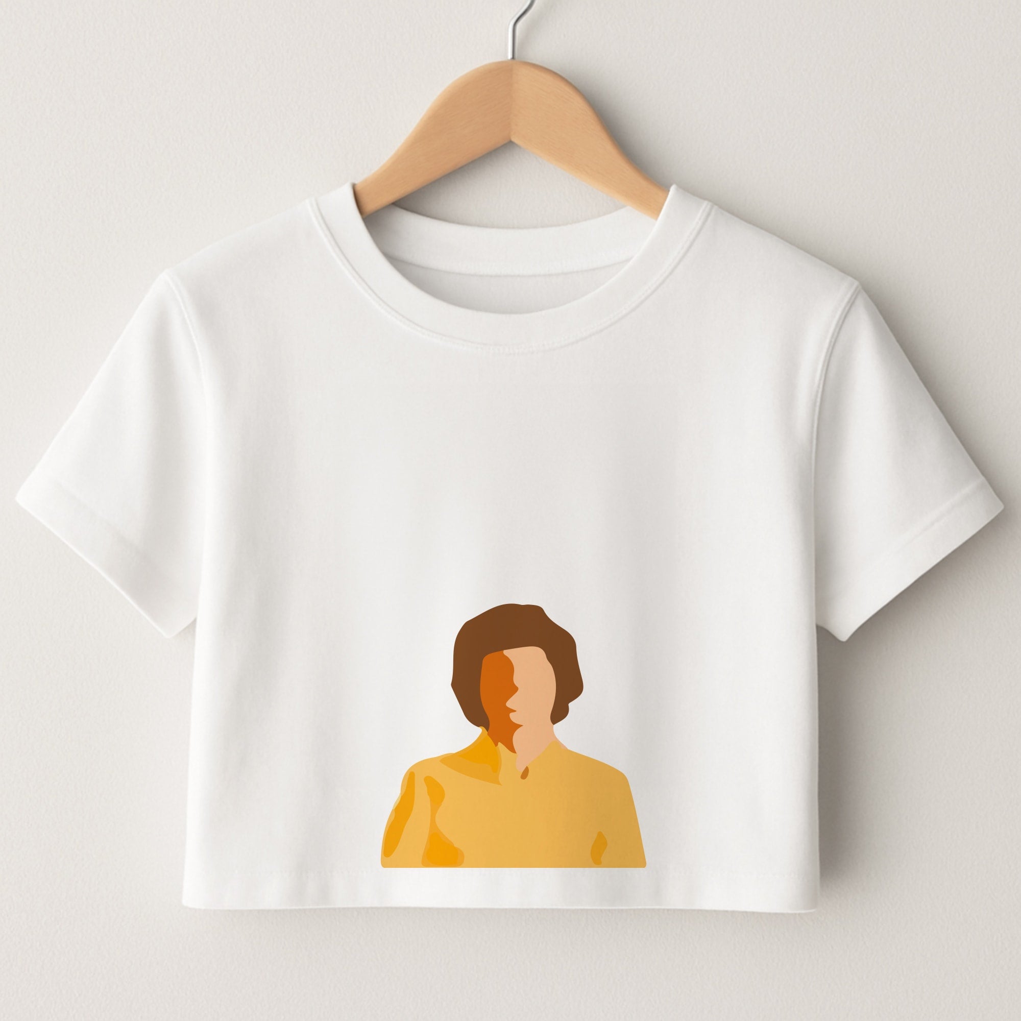 Faceless Mike - Stranger Things Crop Top