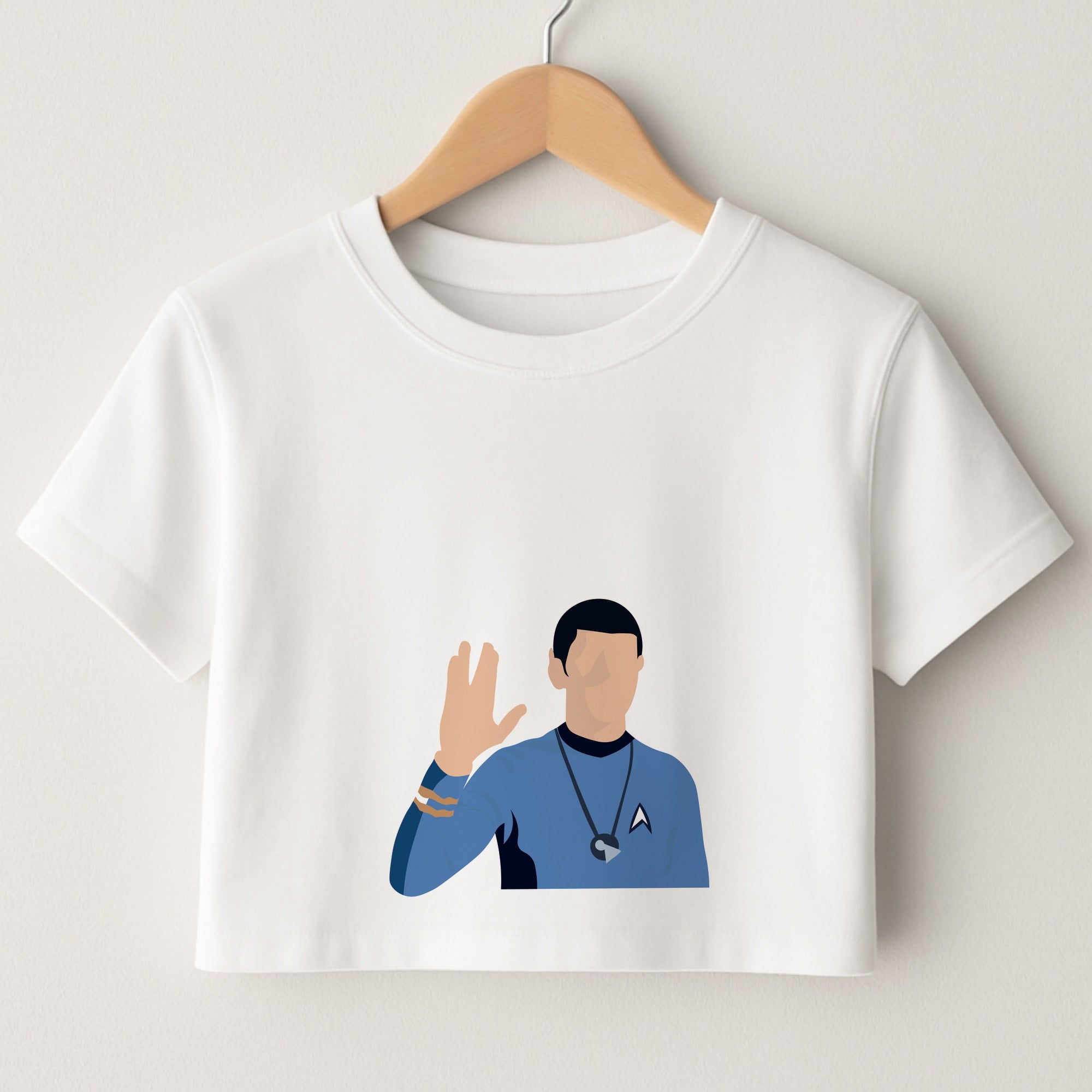 Spock Crop Top