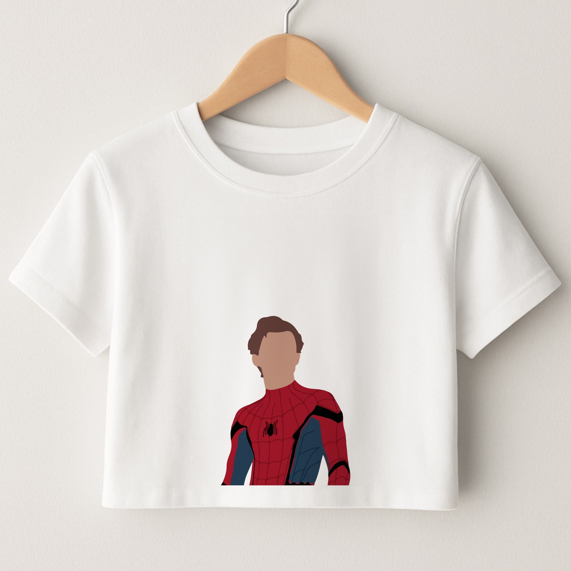 Spiderman Crop Top