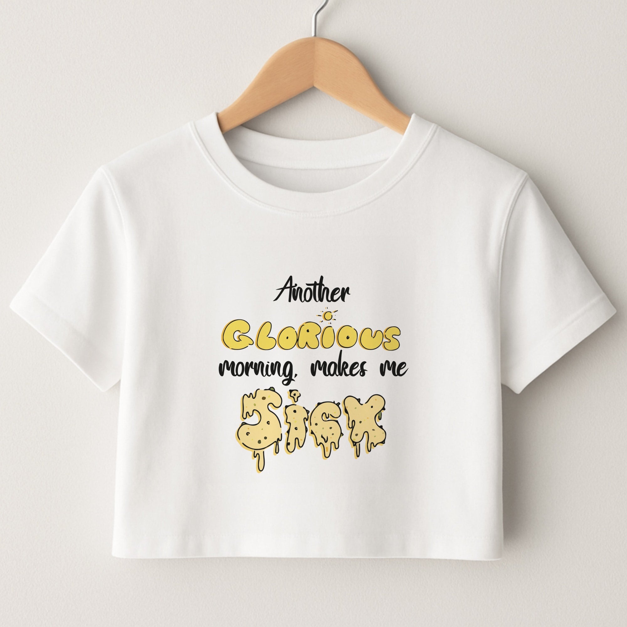 Another Glorious Morning Makes Me Sick - Hocus Halloween Crop Top