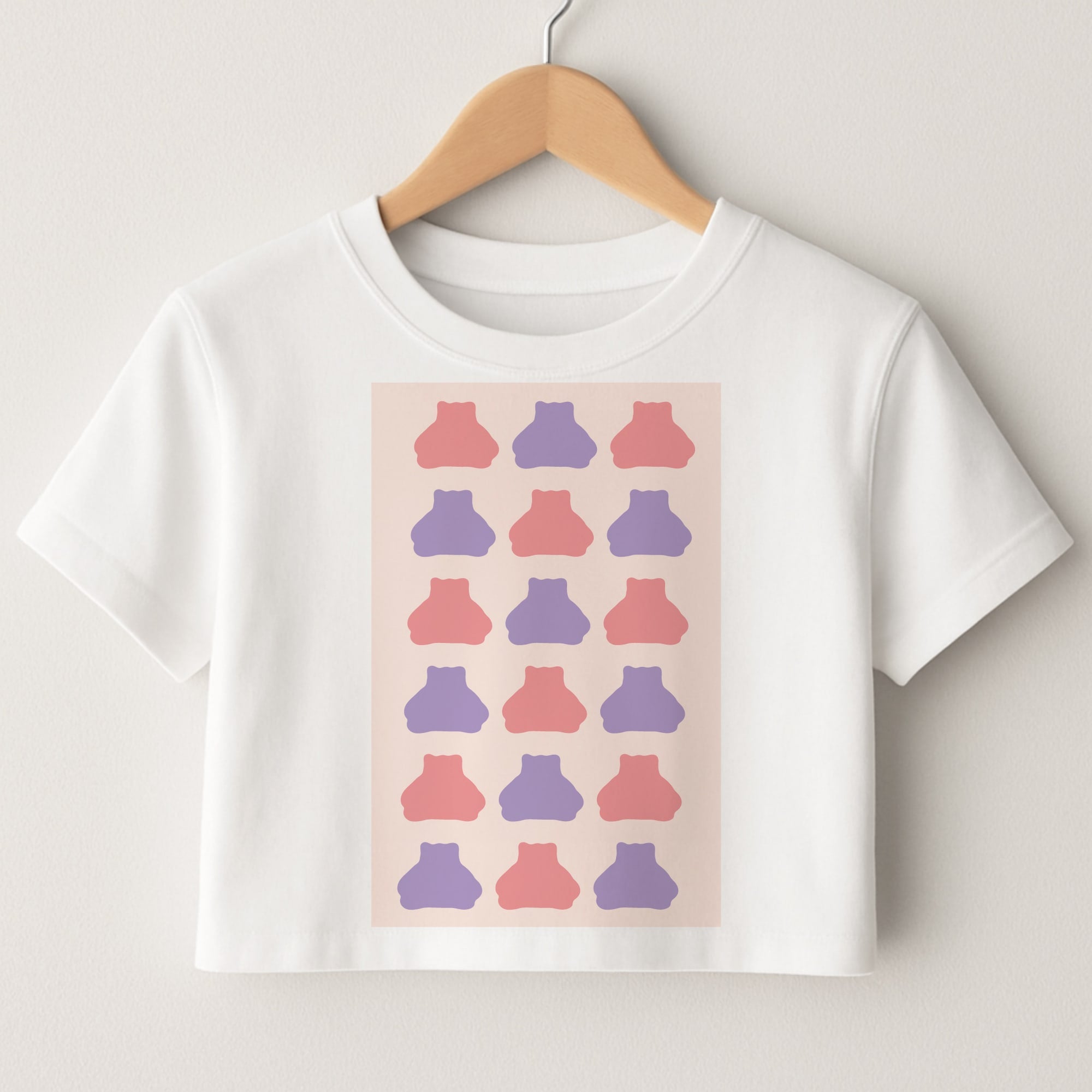 Snorlex pattern Crop Top