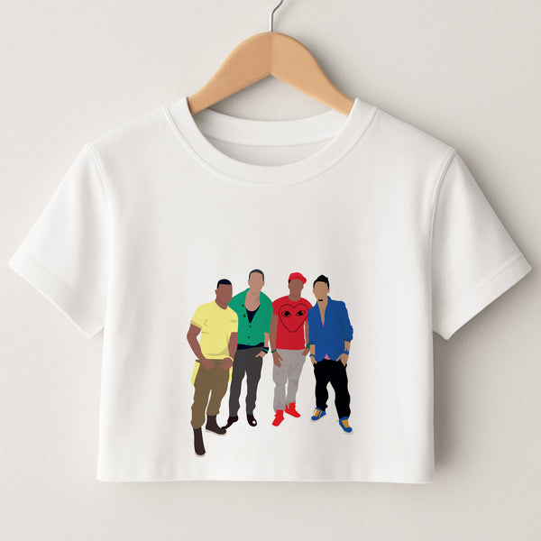 Members Purple Crop Top