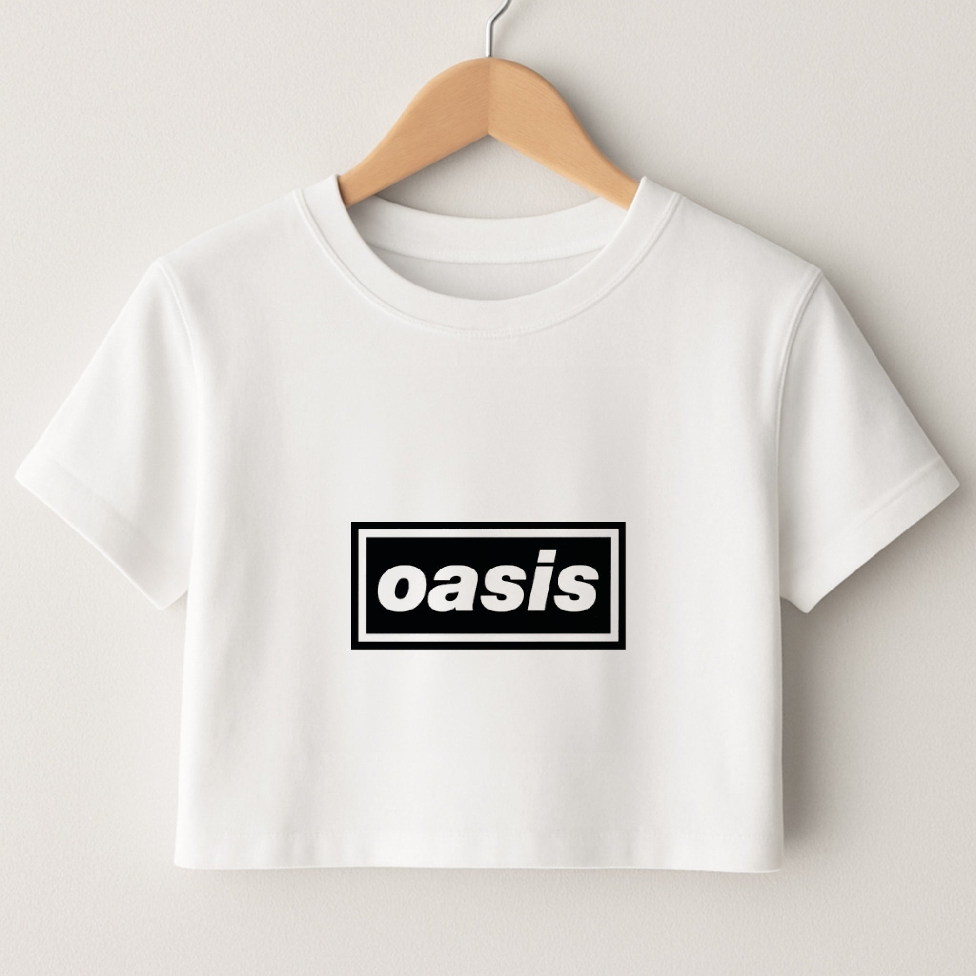 Band Name Crop Top
