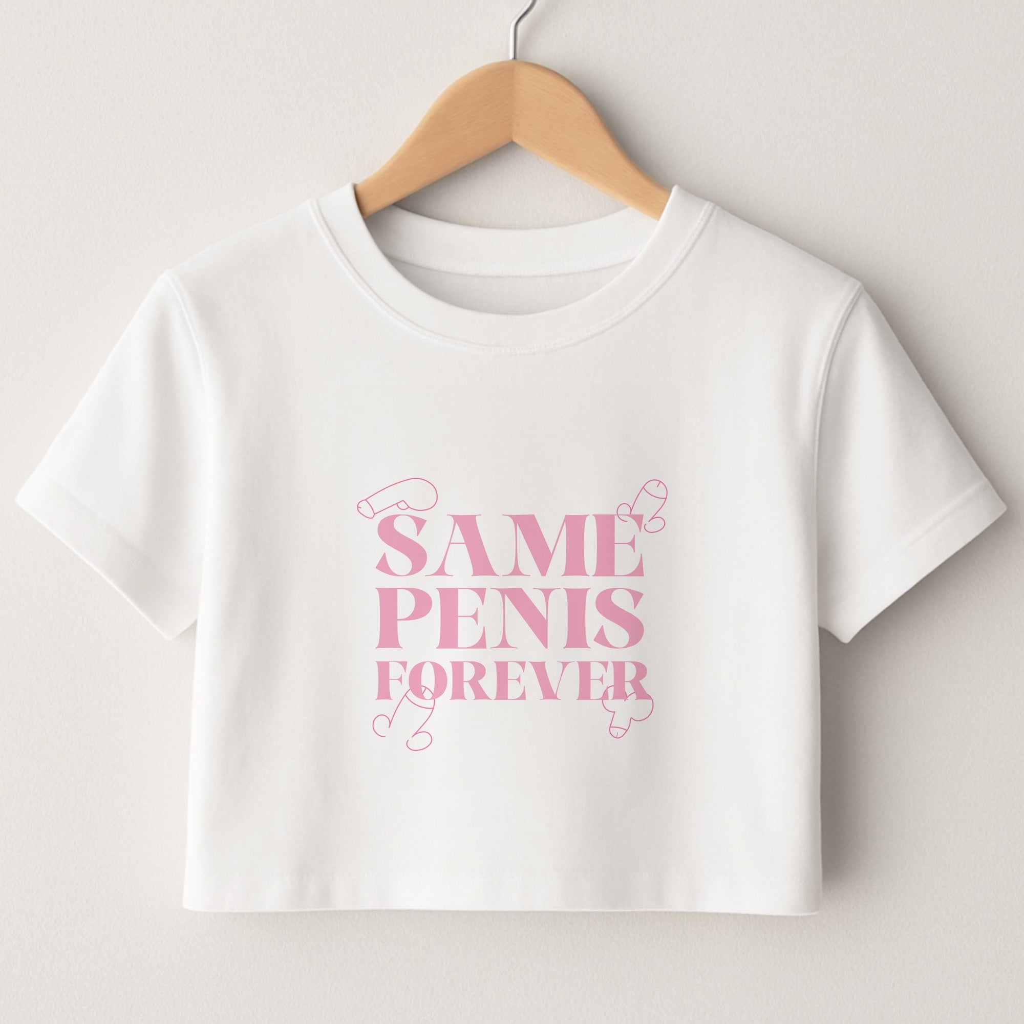 Same Forever - Bridal Crop Top